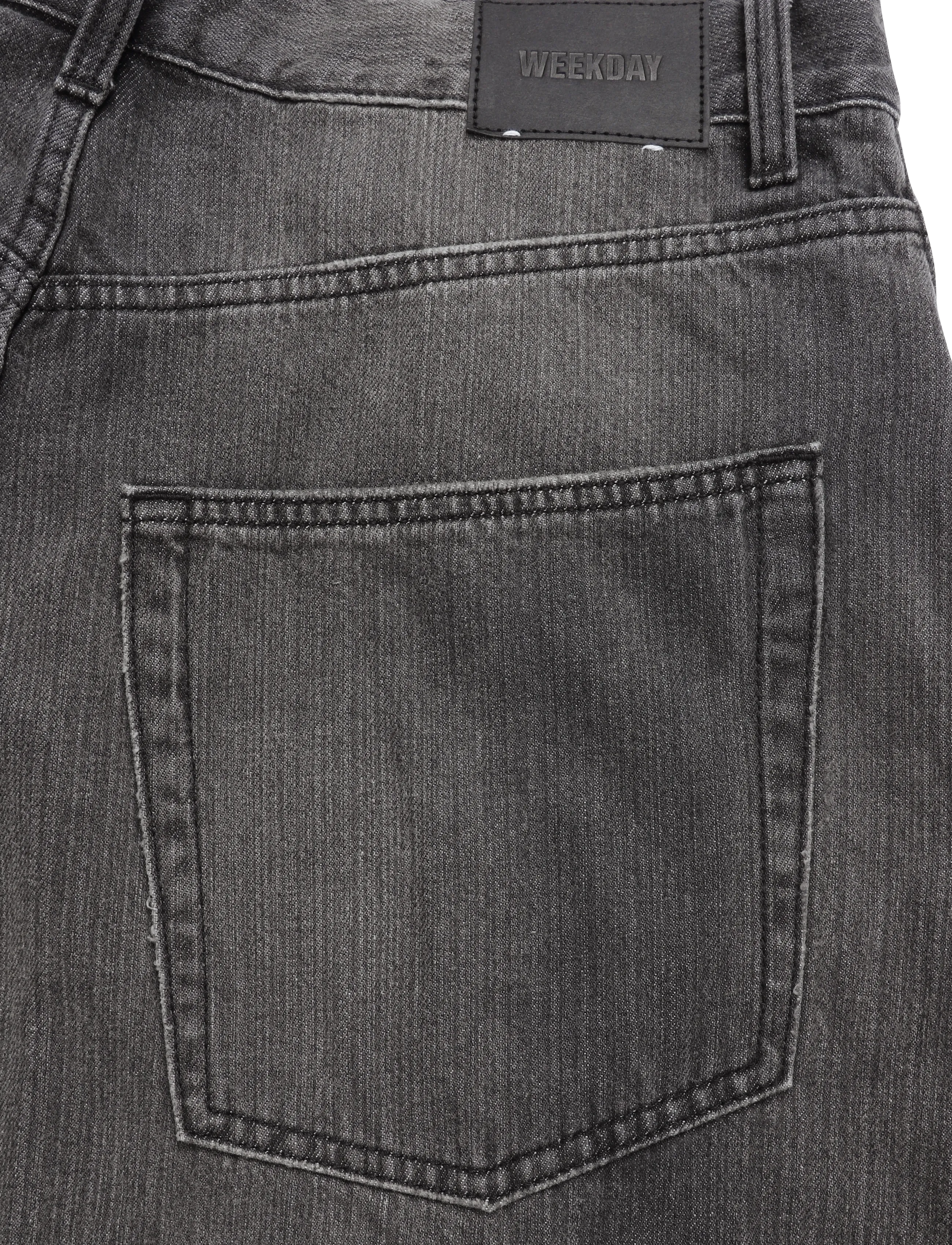 Weekday - Void Low Rise Loose Baggy Jeans - loose jeans - imperial black - 4