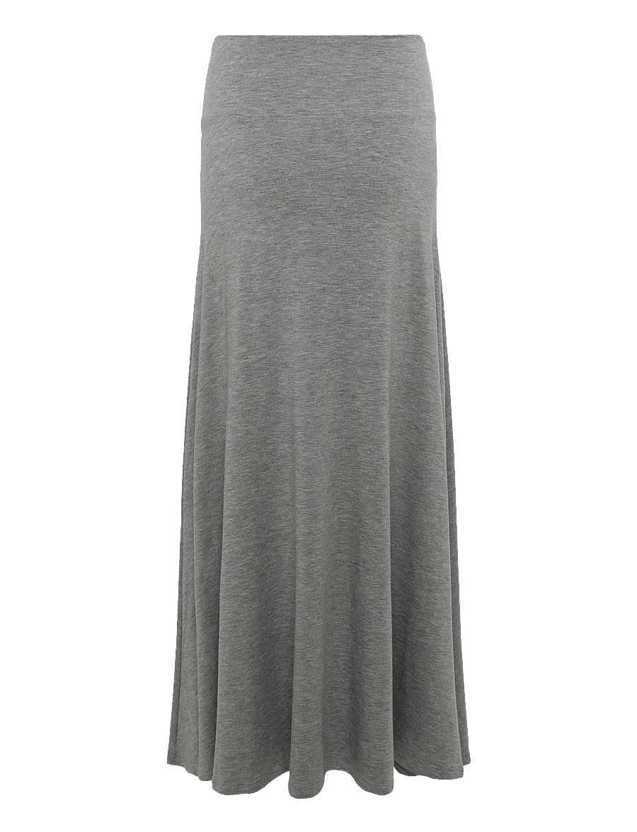 Weekday - Maxi Skirt - strickröcke - grey melange - 2