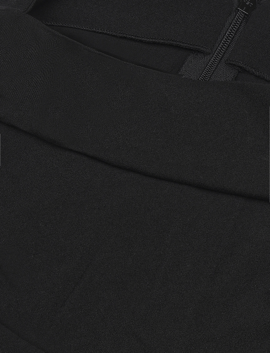 Weekday - Asymmetric Sleeveless Suiting Top - Ærmeløse bluser - black - 2