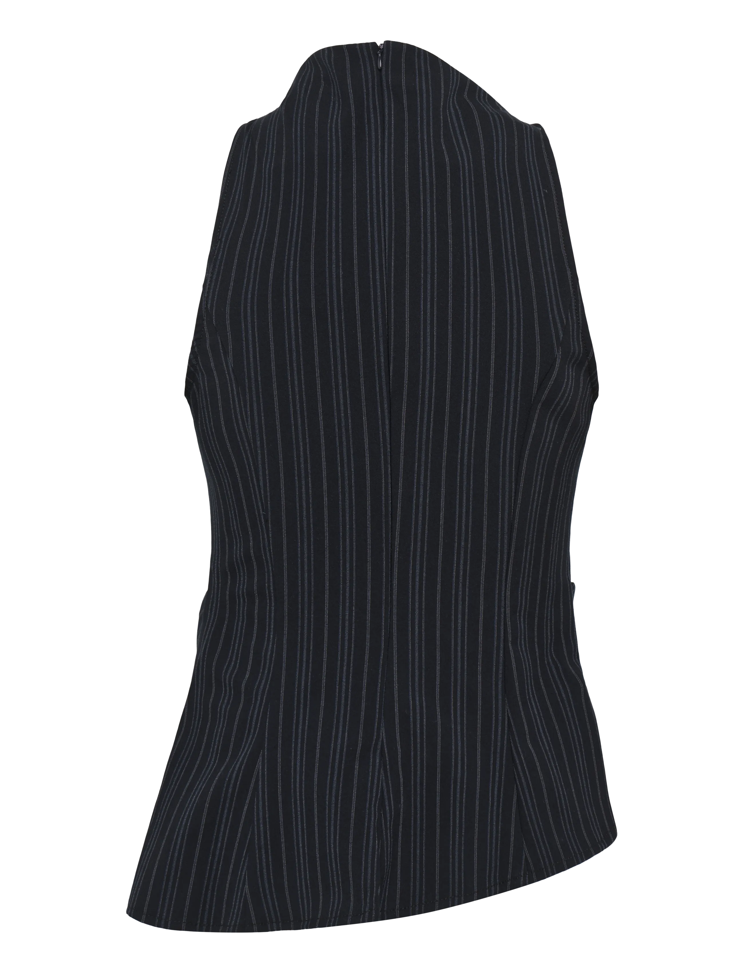 Weekday - Assymetric Top - varrukateta pluusid - navy stripe - 1