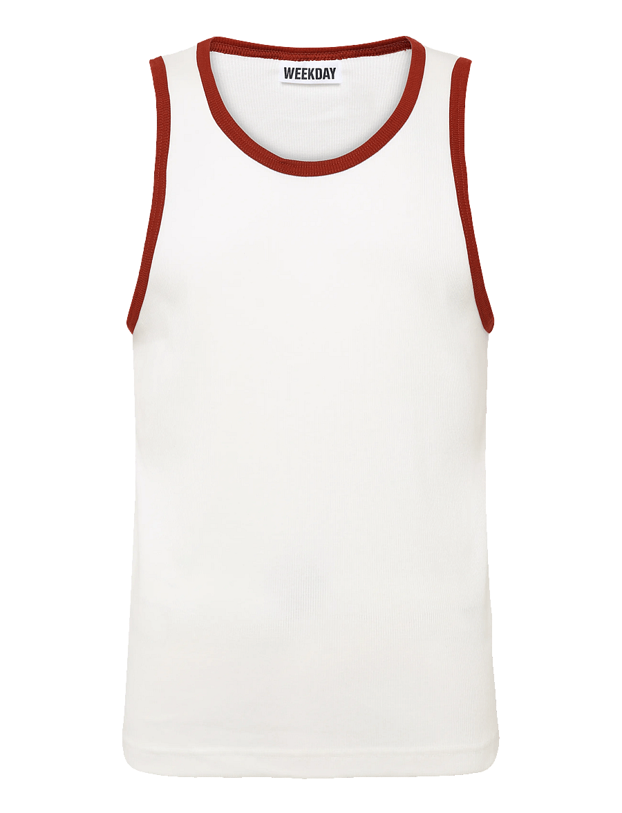 Weekday - Tank Top - varrukateta särgid - off white - 0