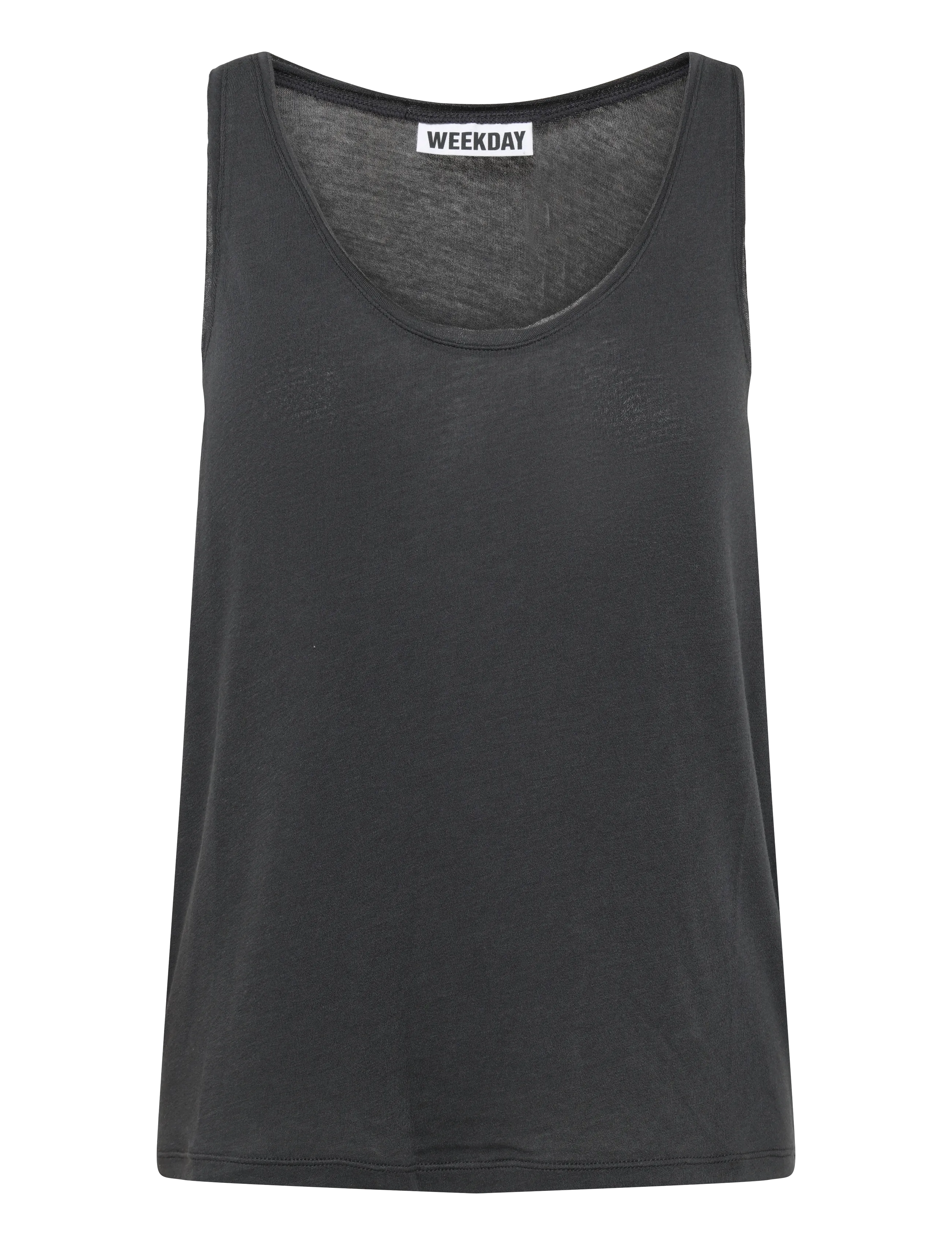 Weekday Tank Top, S, T-shirts & Oberteile, Grau - Sleeveless, Frauen