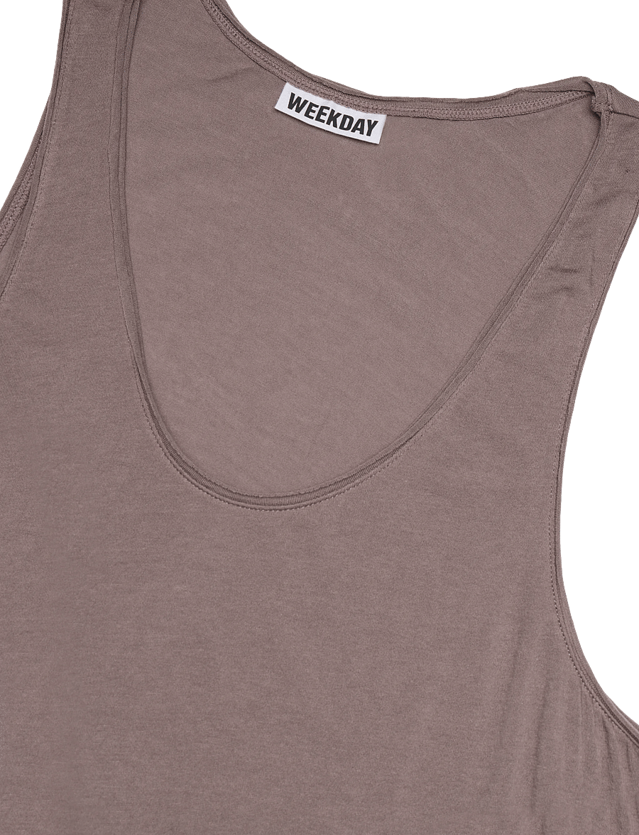 Weekday - Tank Top - Ärmellose tops - dusty plum - 2
