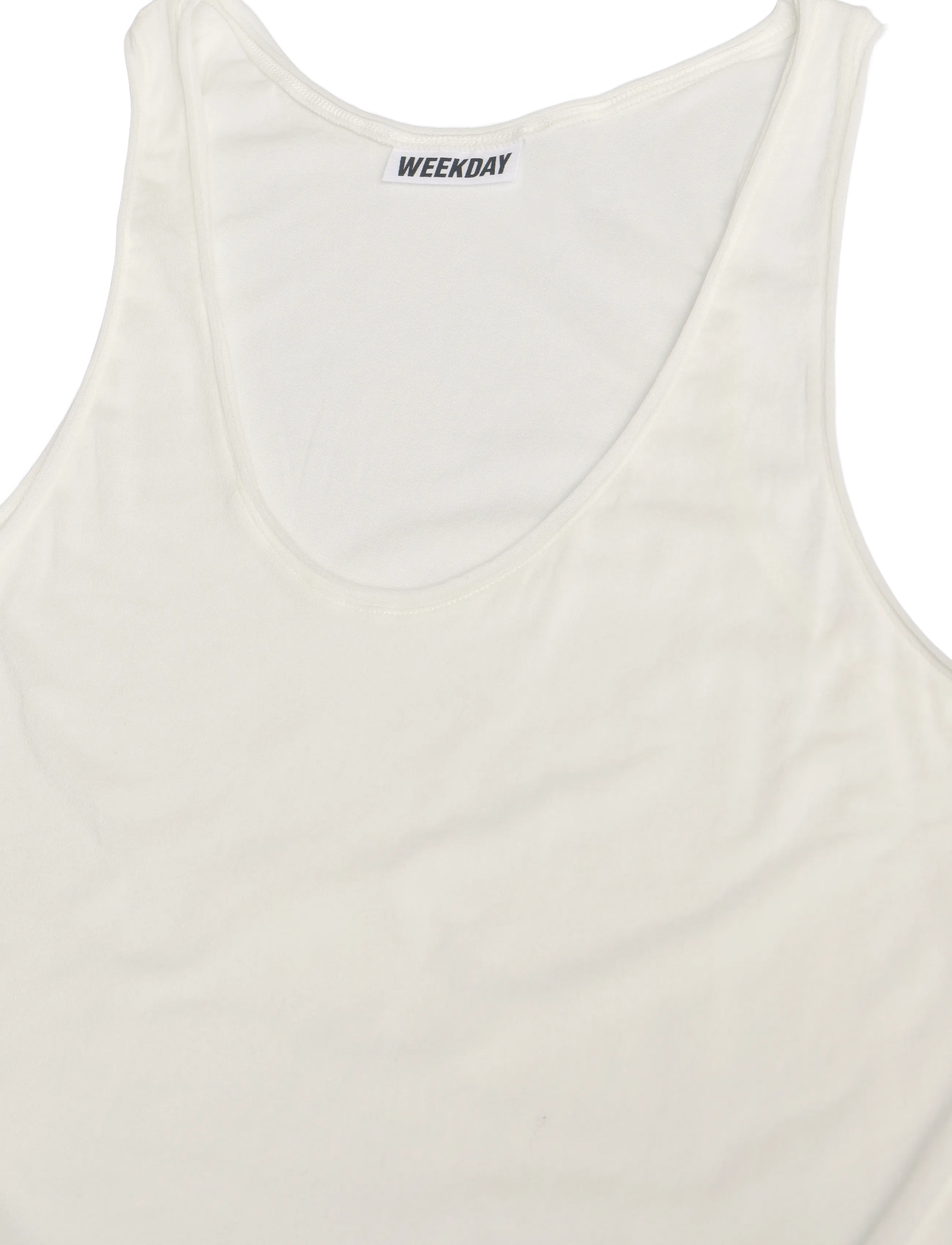 Weekday - Tank Top - topid ja varrukateta alussärgid - off white - 2