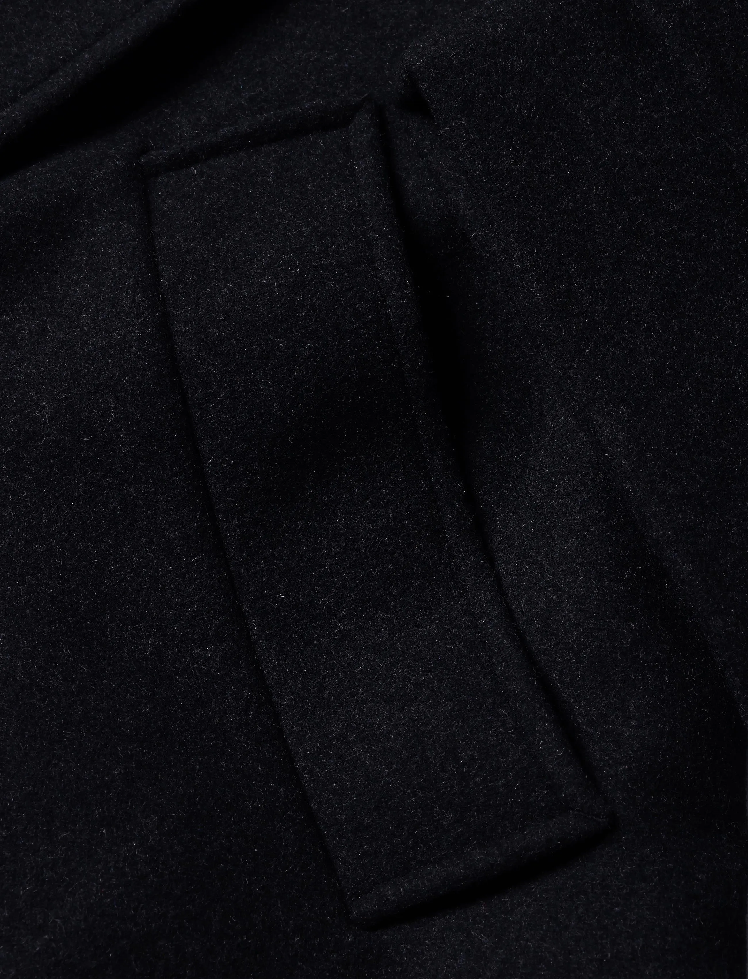 Weekday - Sansa Belted Woolblend Coat - dark grey melange - 3