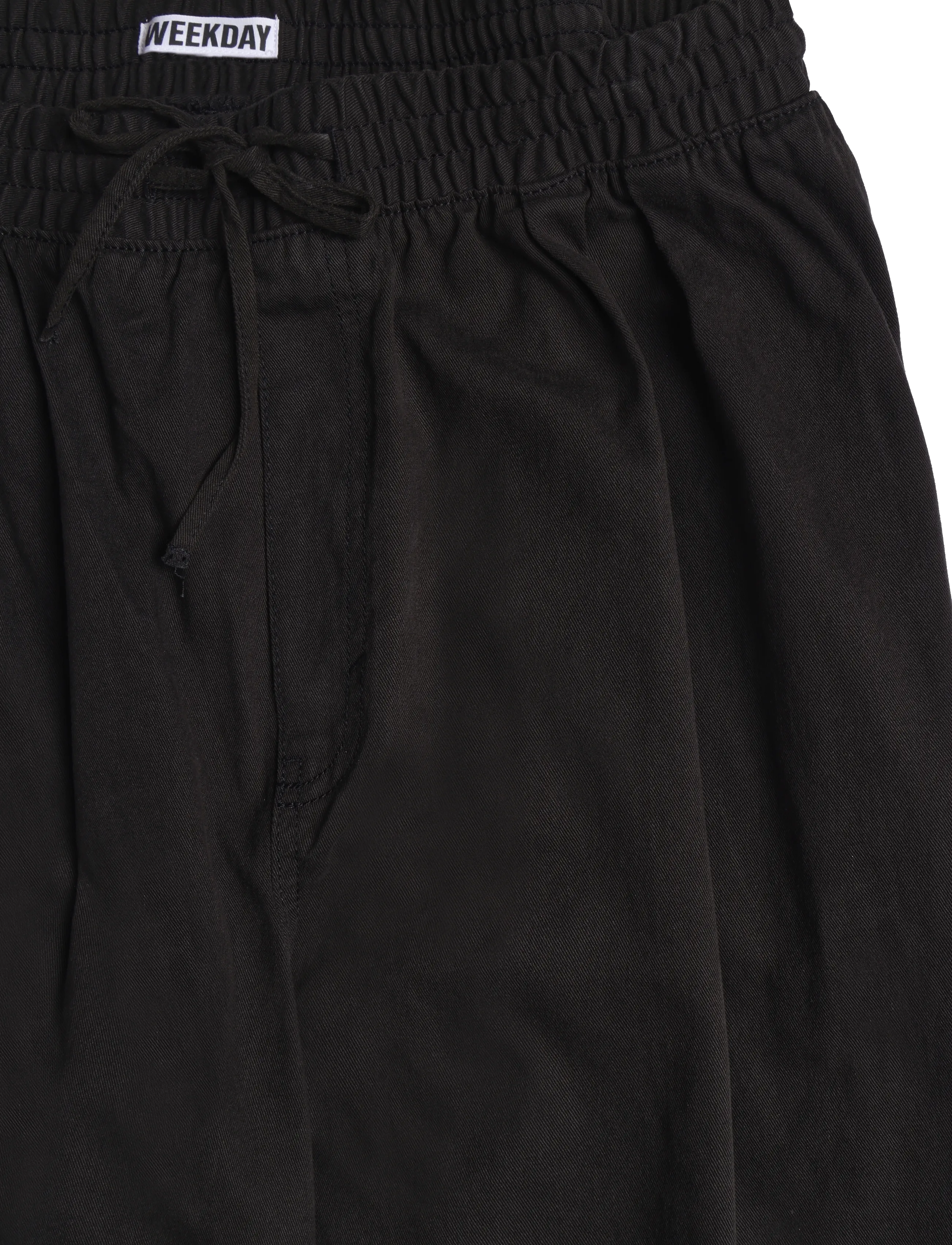 Weekday - Cocoon Pull On Trousers - black - 3