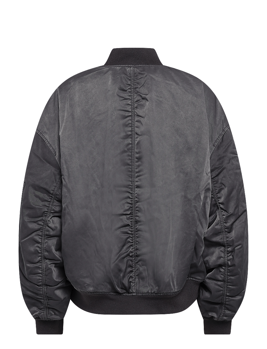 Weekday - Rey Oversize Bomber Jacket - bomberjakker - dark grey - 1