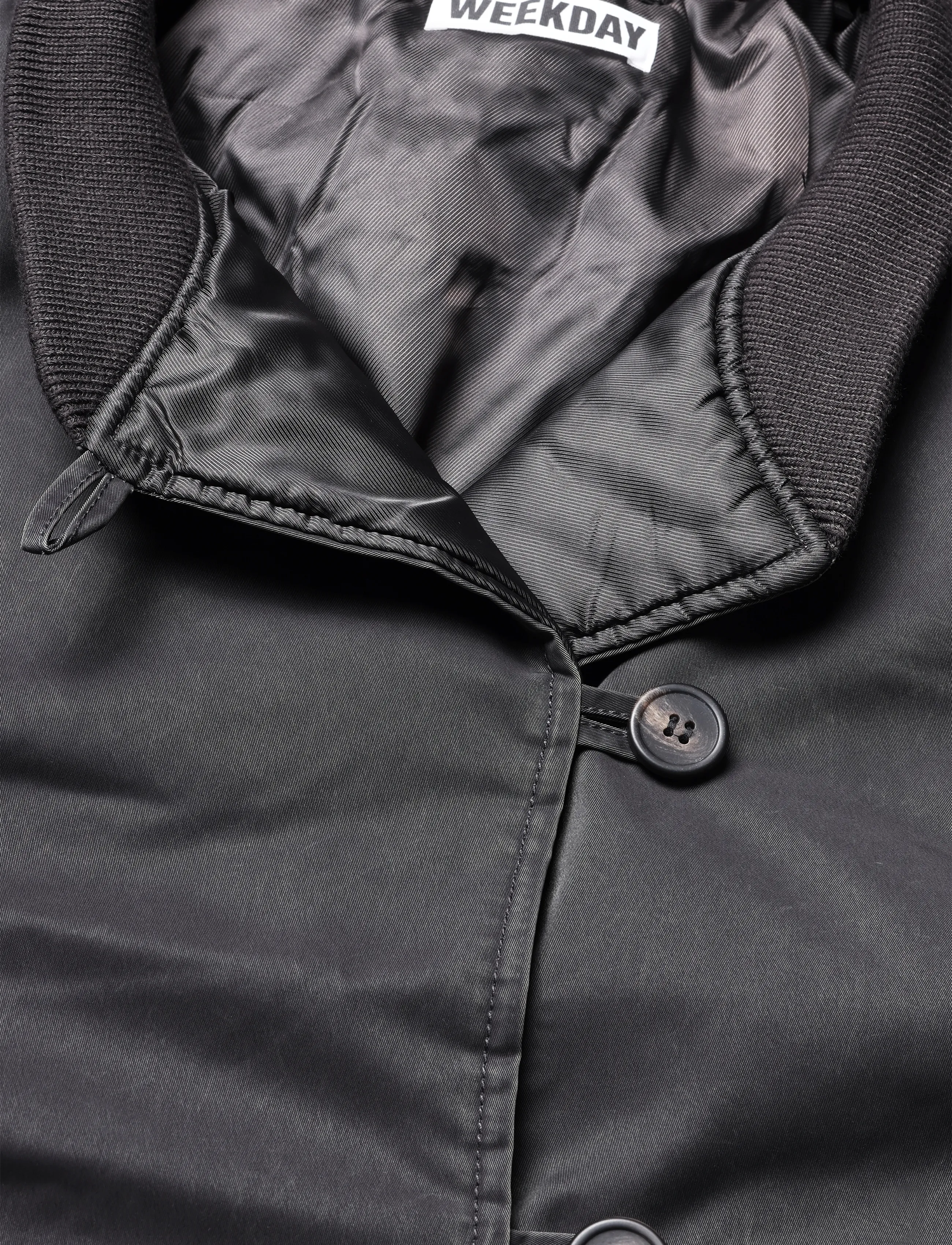 Weekday - Rey Oversize Bomber Jacket - dark grey - 2
