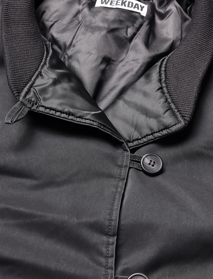 Weekday - Rey Oversize Bomber Jacket - bomberjakker - dark grey - 2