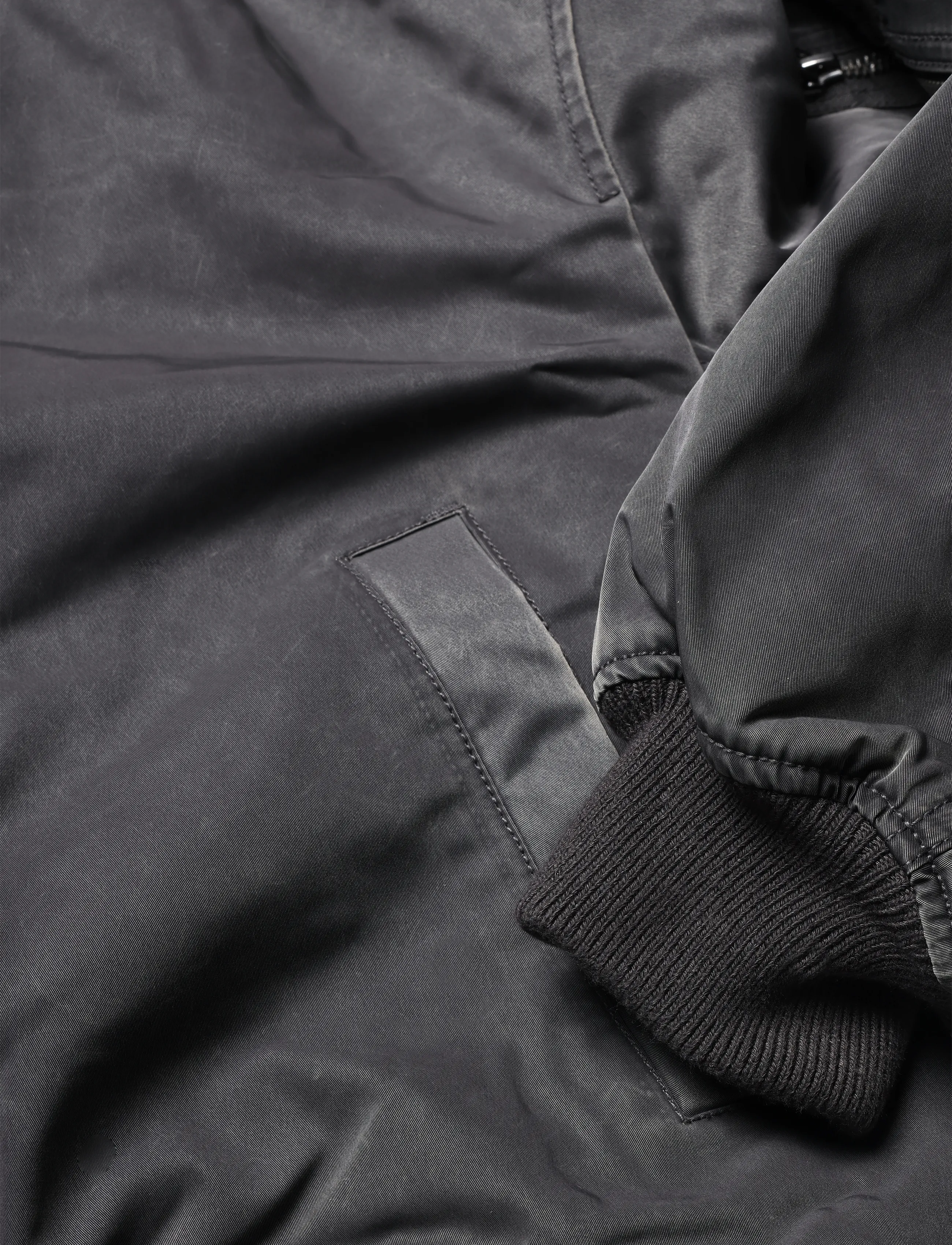 Weekday - Rey Oversize Bomber Jacket - dark grey - 3