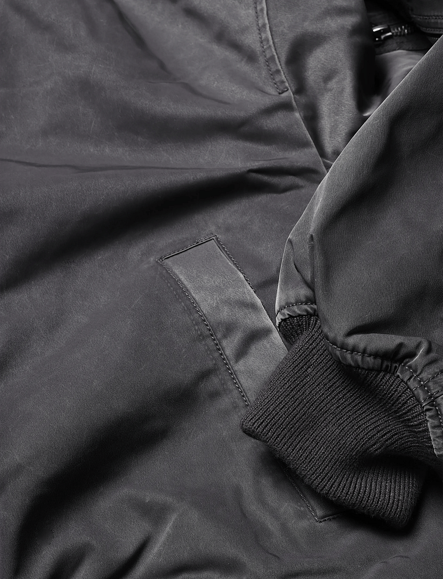 Weekday - Rey Oversize Bomber Jacket - bomberjakker - dark grey - 3