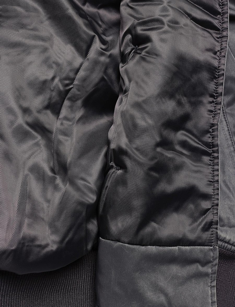 Weekday - Rey Oversize Bomber Jacket - bomberjakker - dark grey - 4