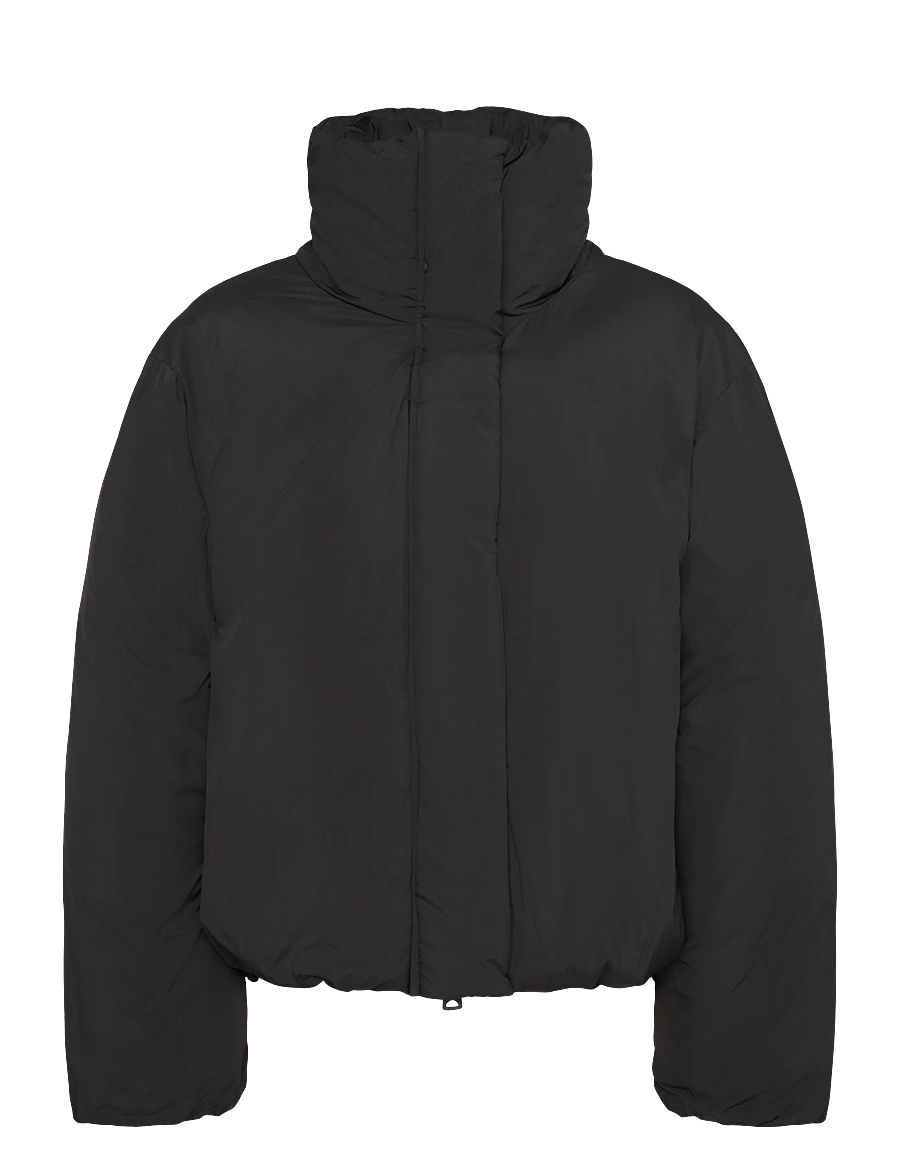 Weekday - Clean puffer jacket - black - 0