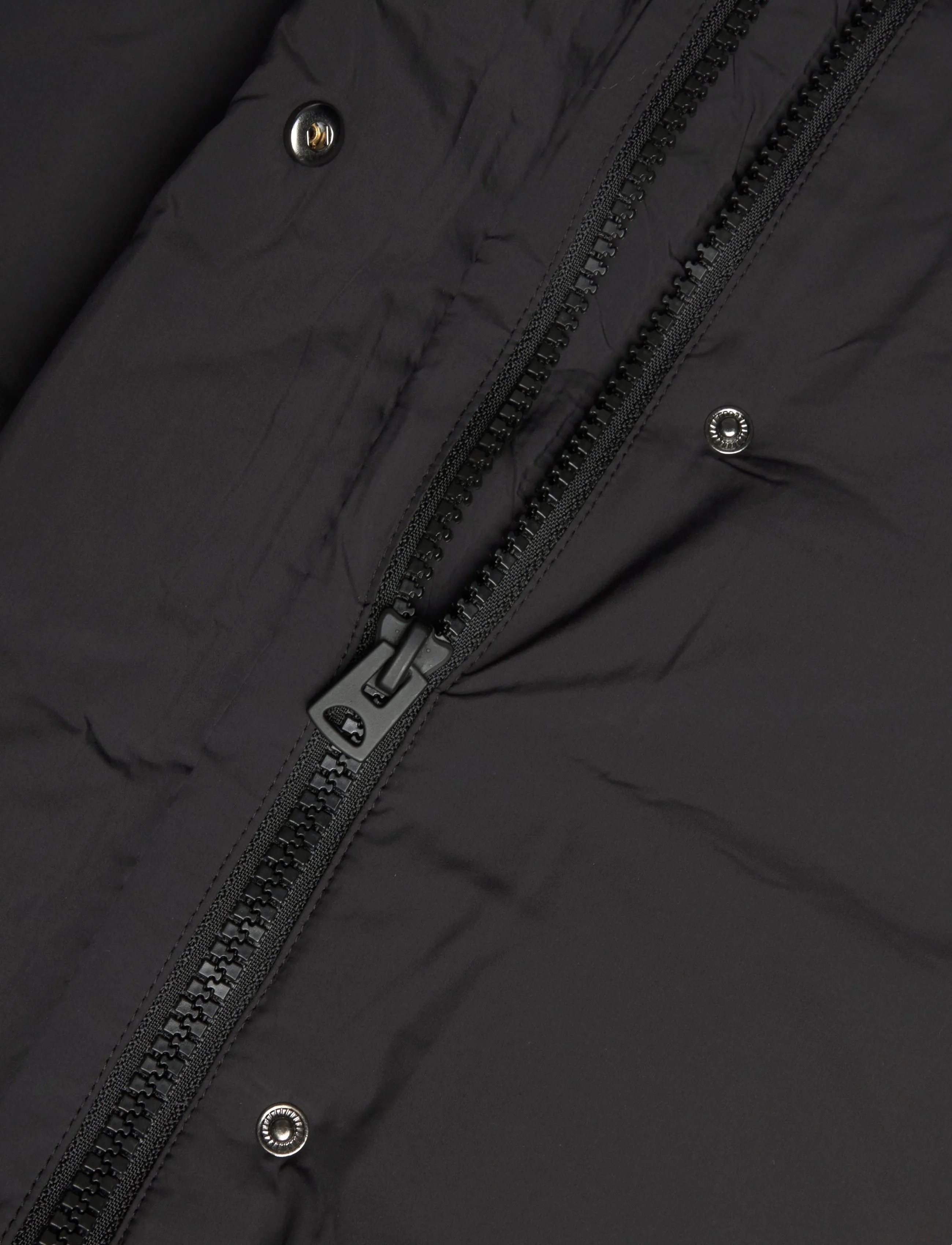Weekday - Clean puffer jacket - black - 3