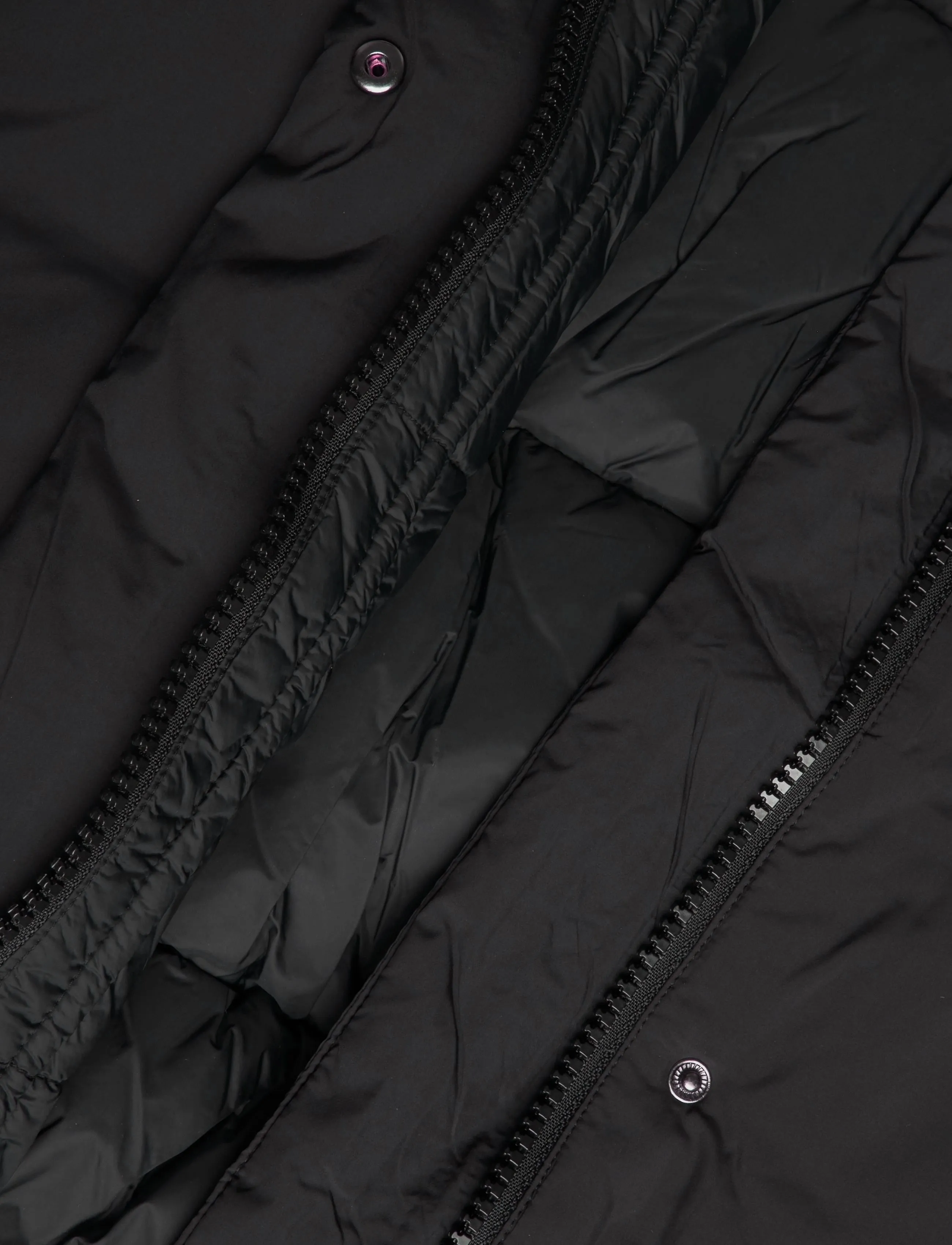 Weekday - Clean puffer jacket - black - 4
