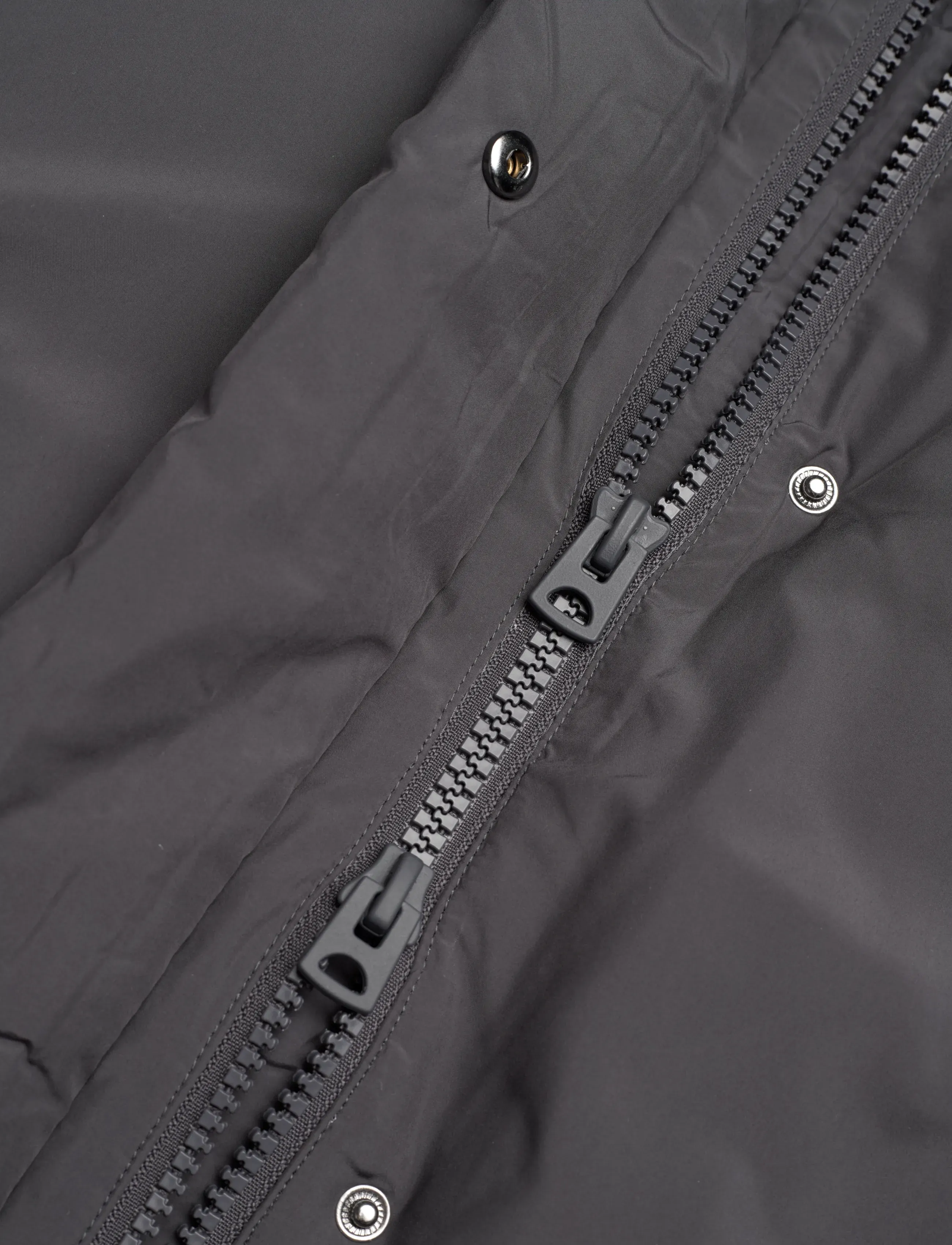 Weekday - Clean puffer jacket - winterjacken - dark grey - 4