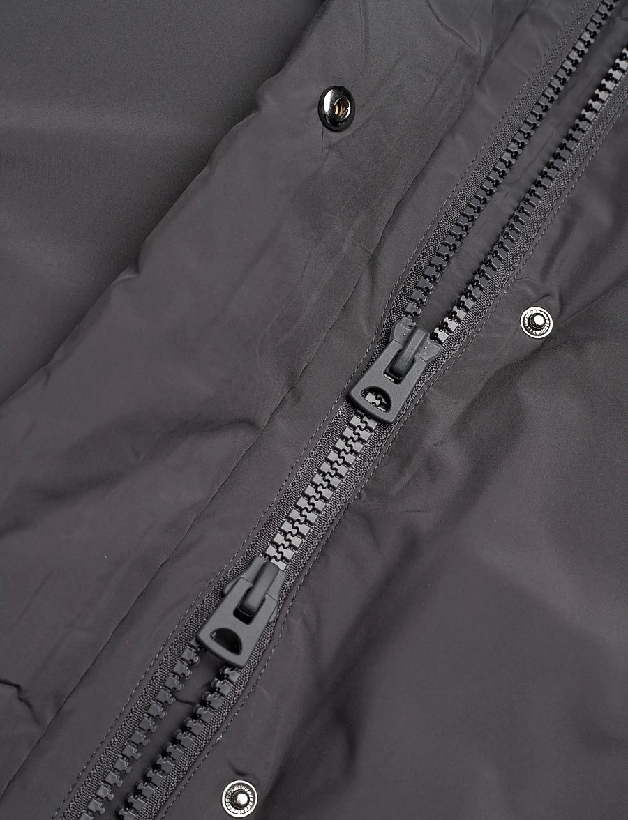 Weekday - Clean puffer jacket - winterjacken - dark grey - 4
