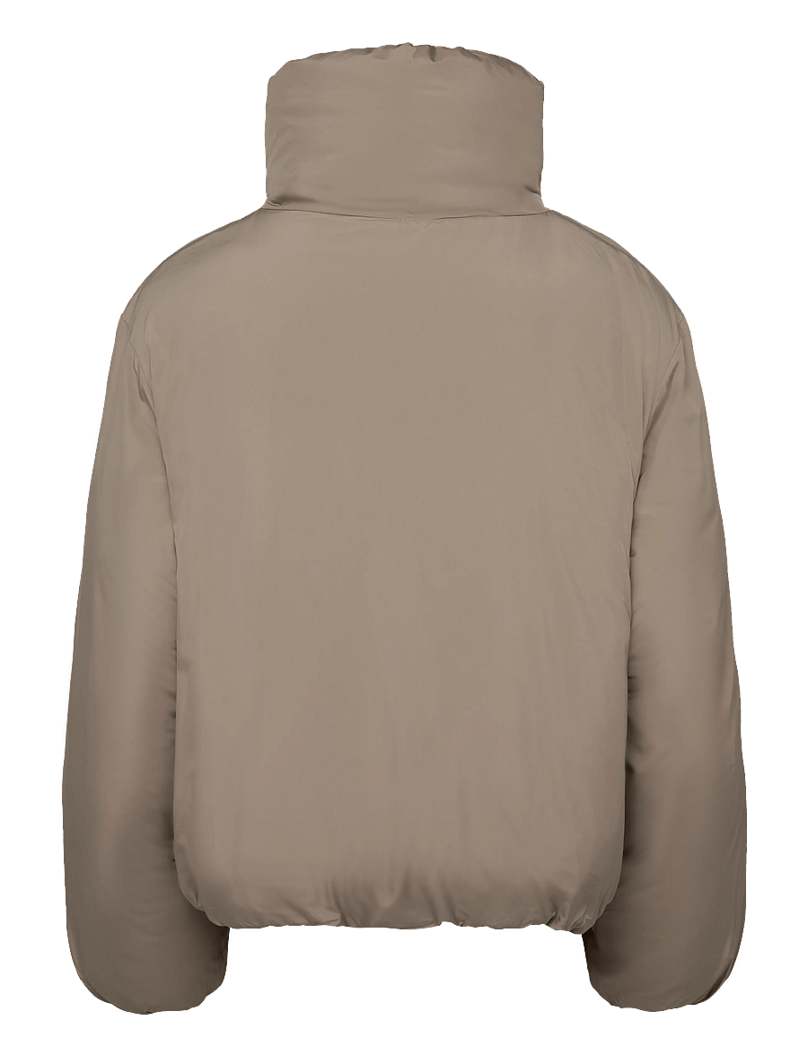 Weekday - Clean puffer jacket - winterjacken - mole - 1