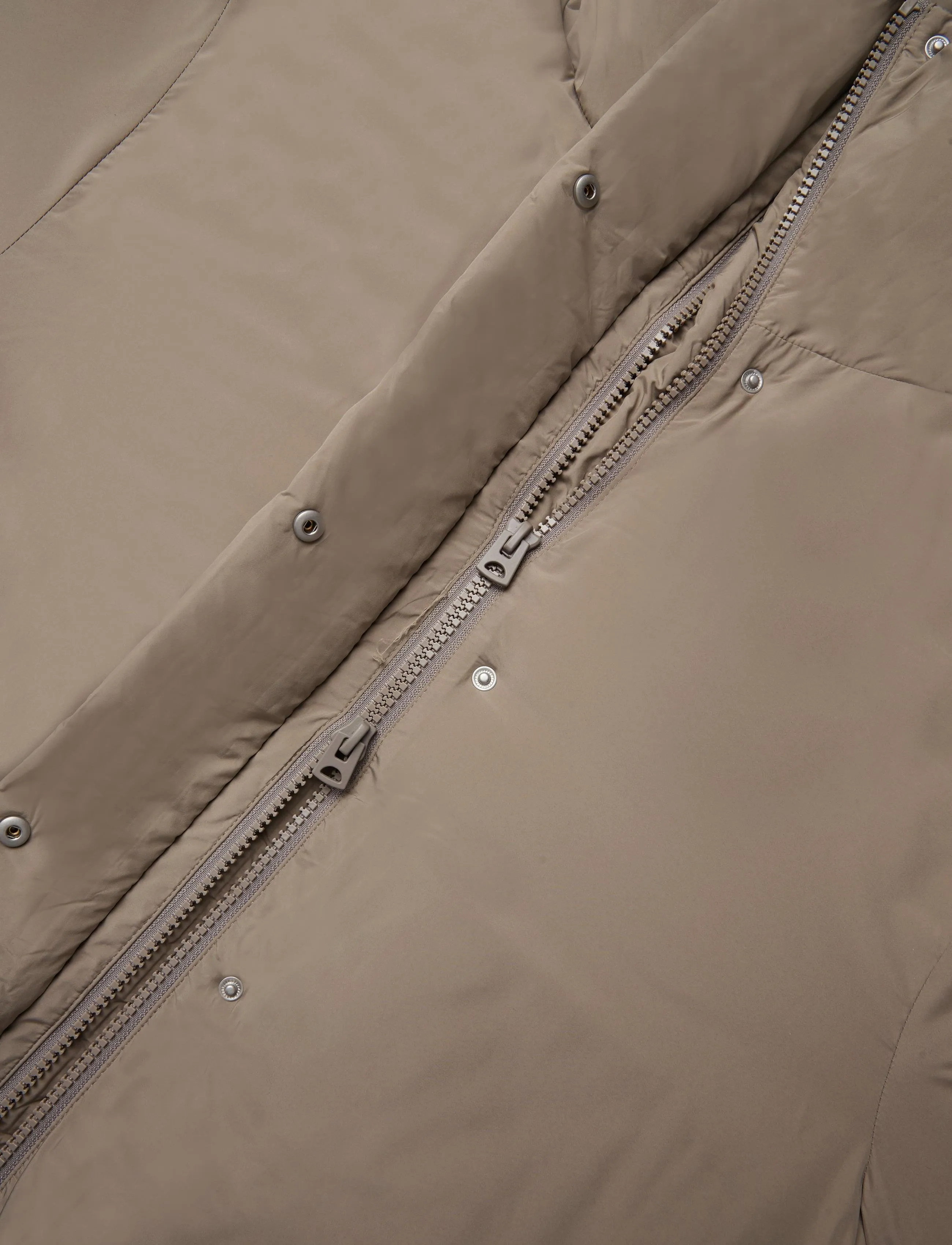 Weekday - Clean puffer jacket - mole - 3