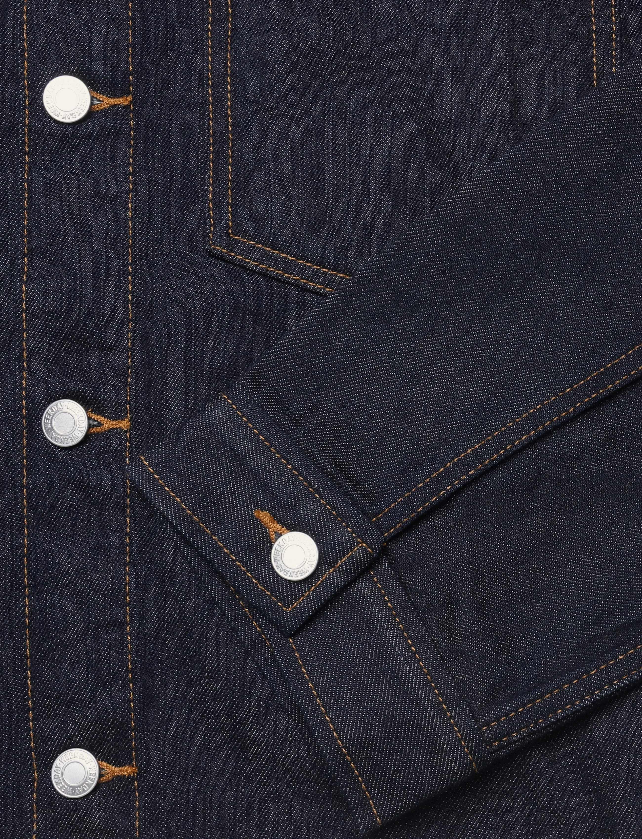 Weekday - Denim Shacket - resin rinse blue - 3
