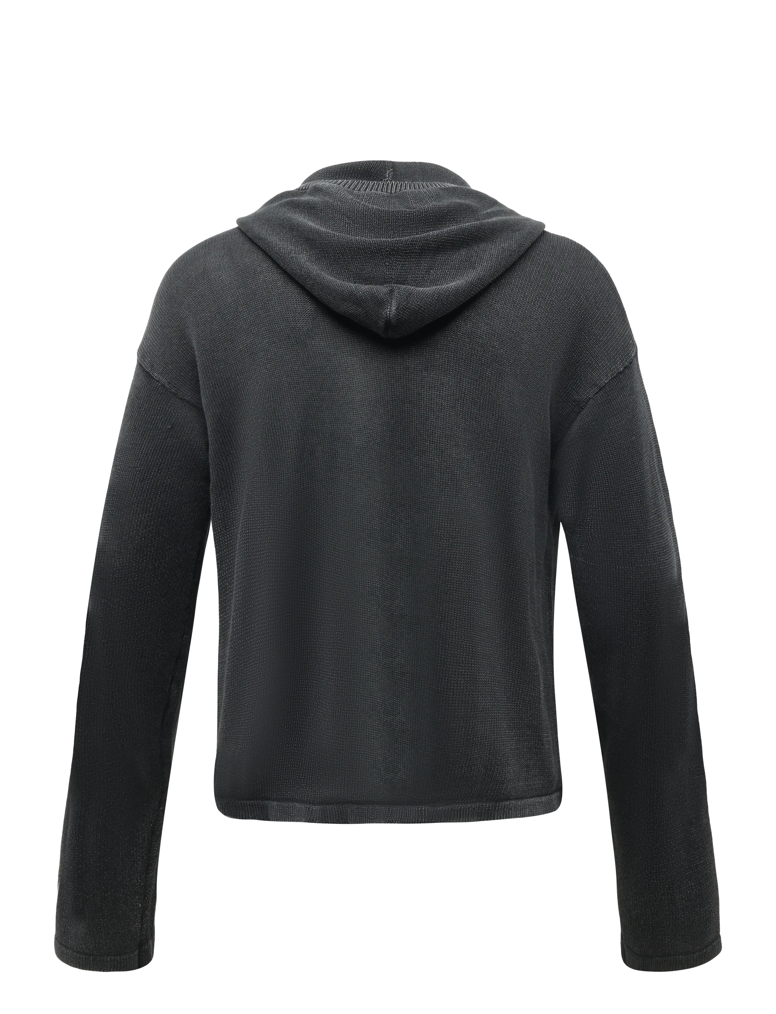 Weekday - Zip-Through Hoodie - hoodies - black - 1