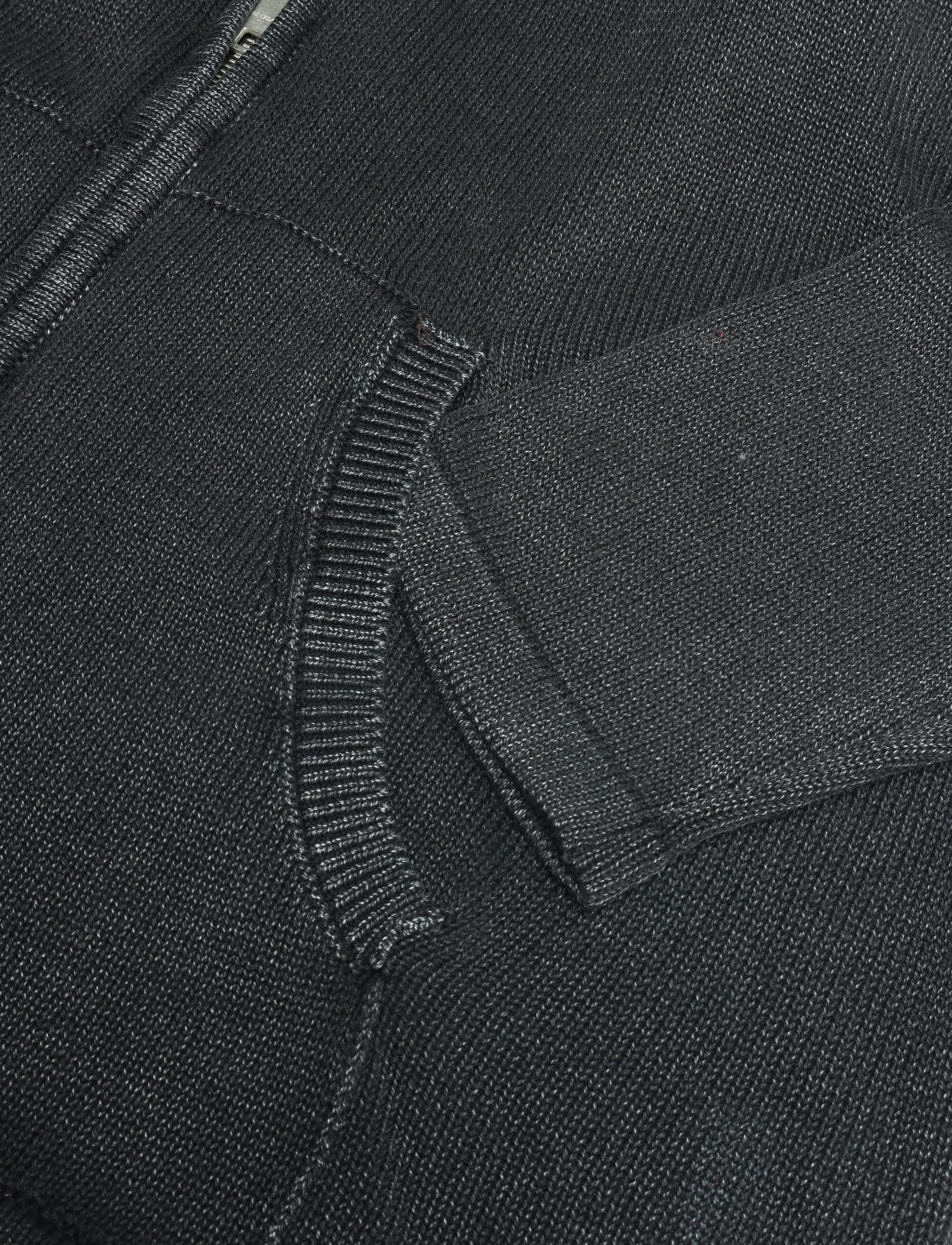 Weekday - Zip-Through Hoodie - hoodies - black - 2
