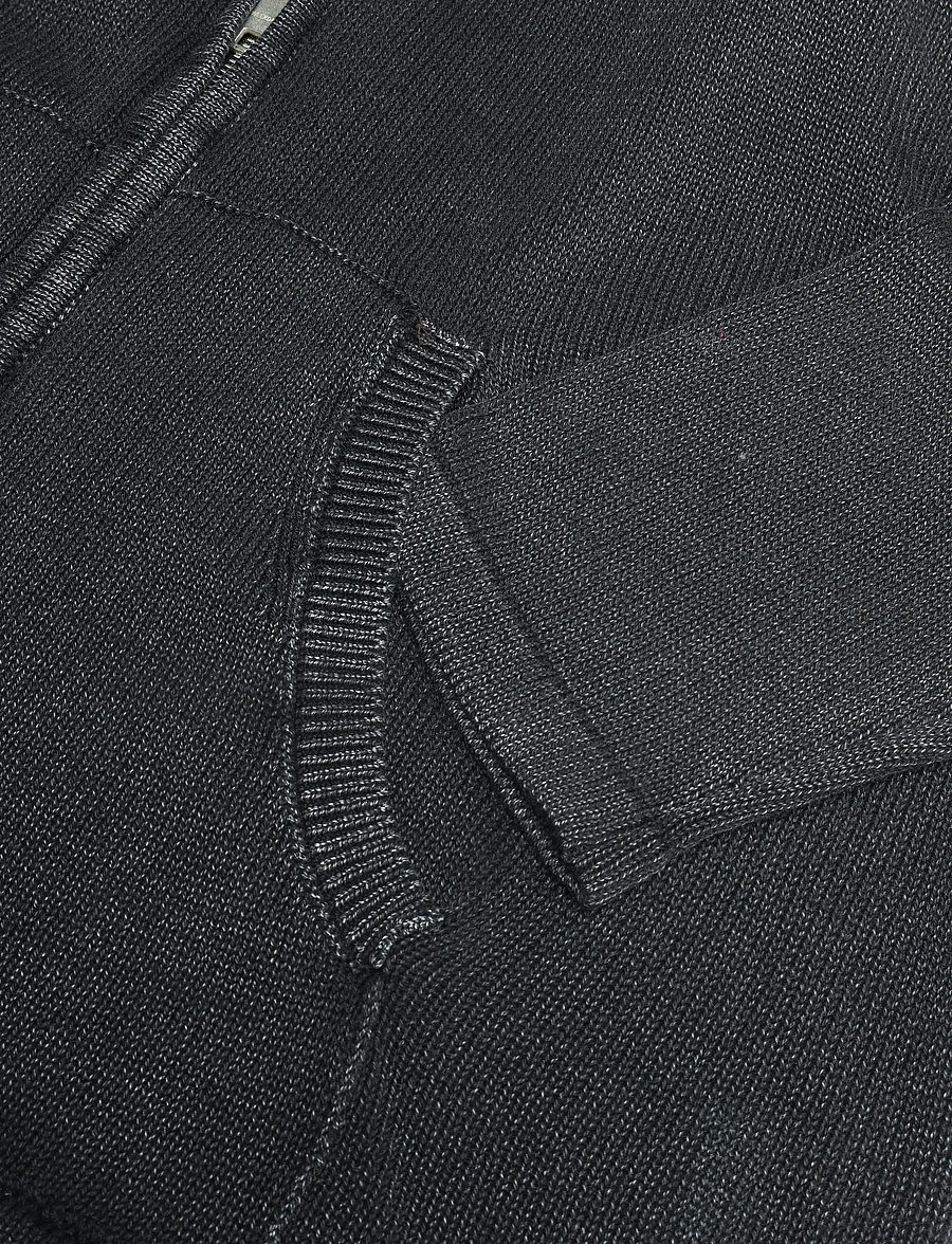 Weekday - Zip-Through Hoodie - hættetrøjer - black - 3