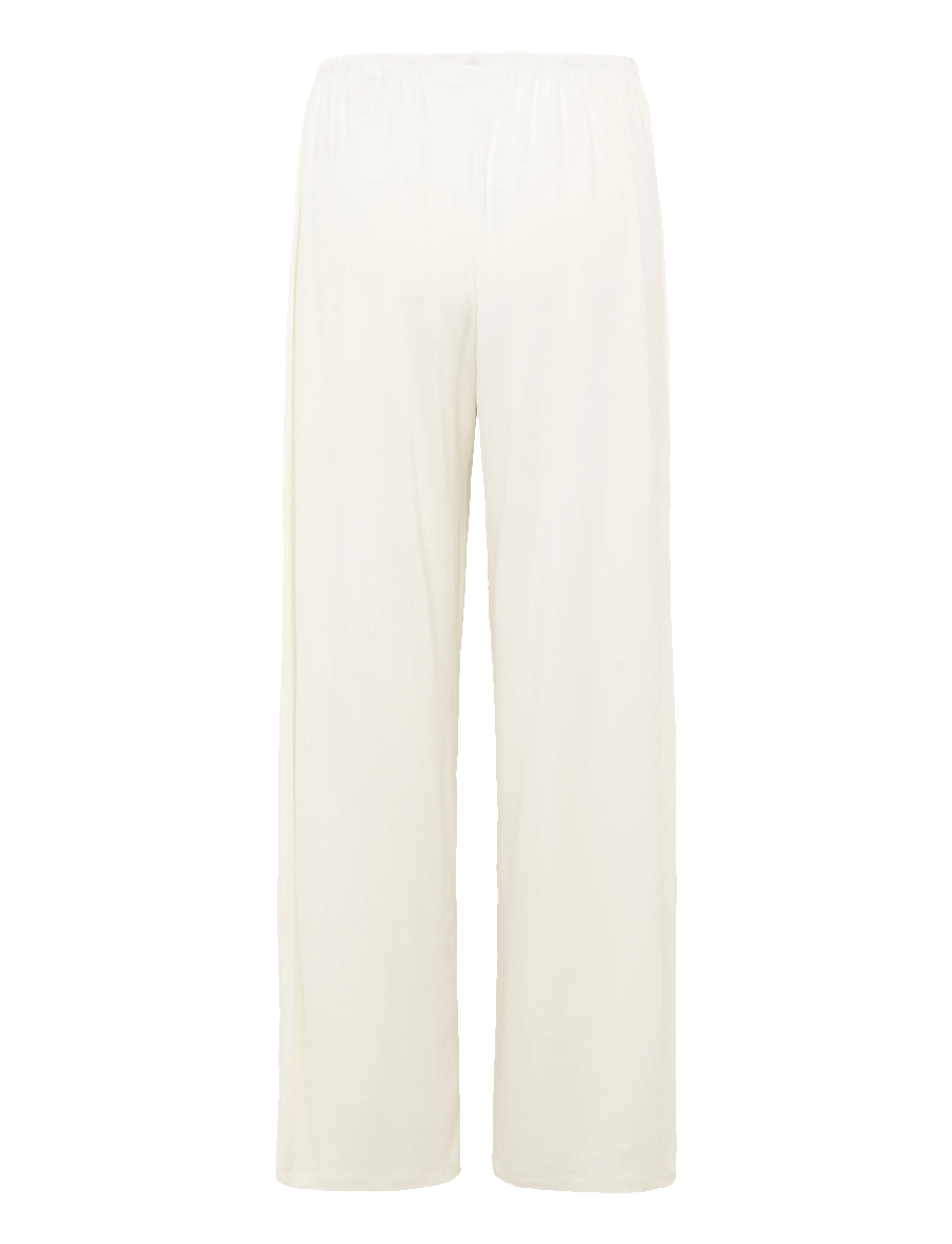Weekday - Turner Drapey Trousers - laia säärega püksid - white - 2