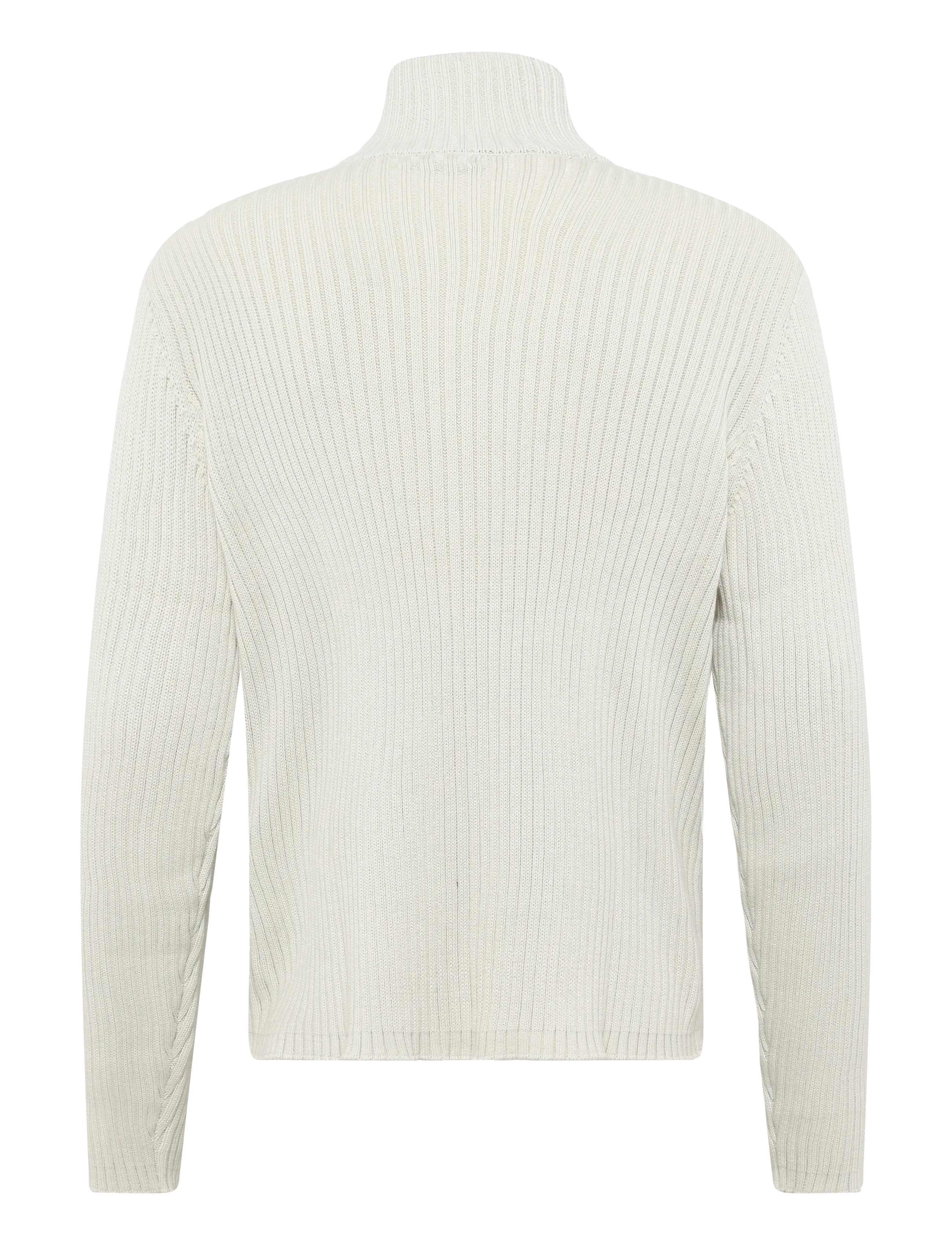 Weekday - Relaxed Knitted Zip Cardigan - fullzip strik - dusty mole - 1