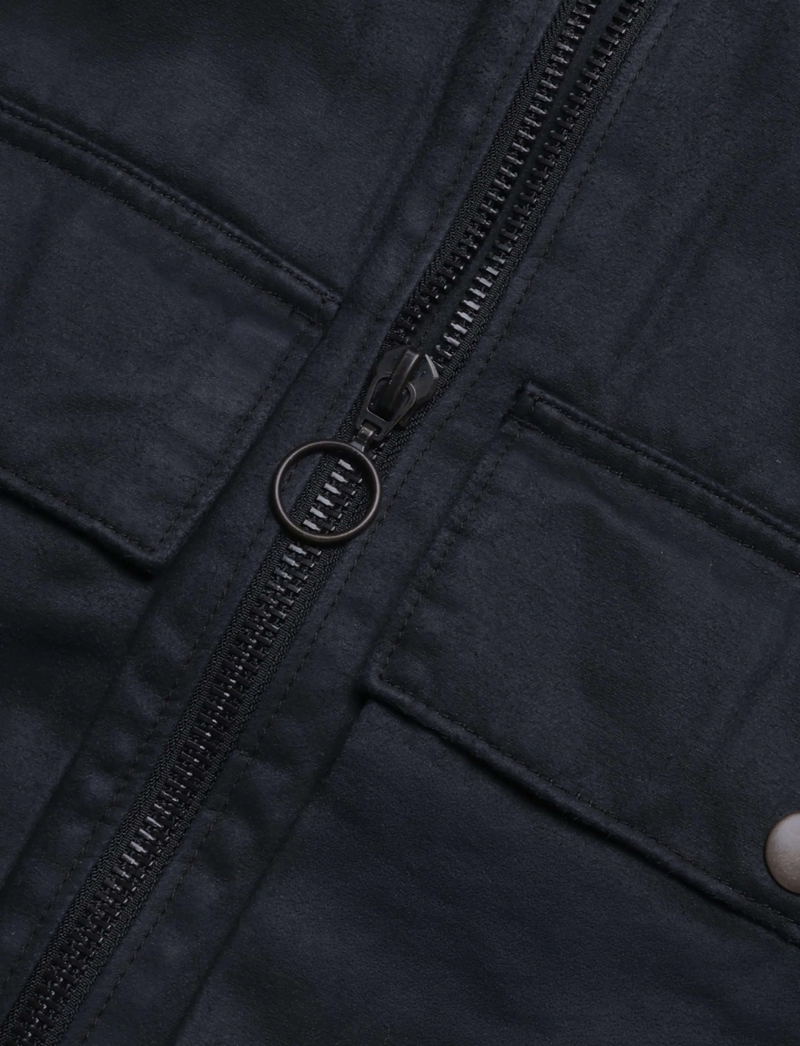 Weekday - Transitional drawstring jacket - efterårsjakker - black wash - 3