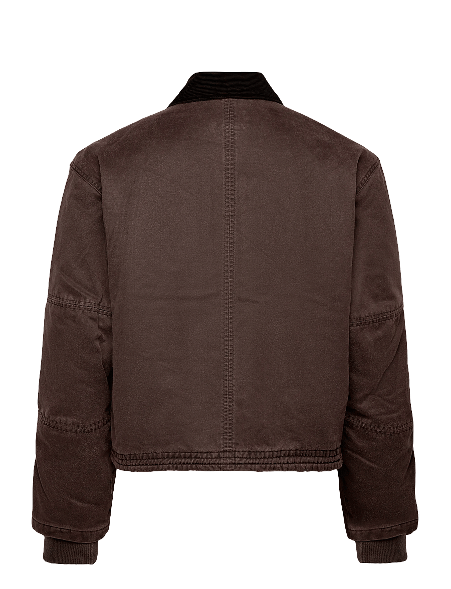 Weekday - Transitional drawstring jacket - herbstjacken - brown - 1