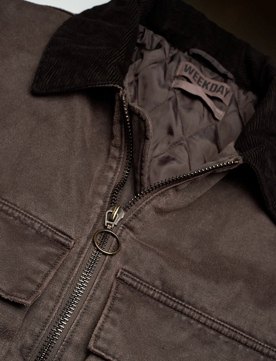 Weekday - Transitional drawstring jacket - herbstjacken - brown - 2