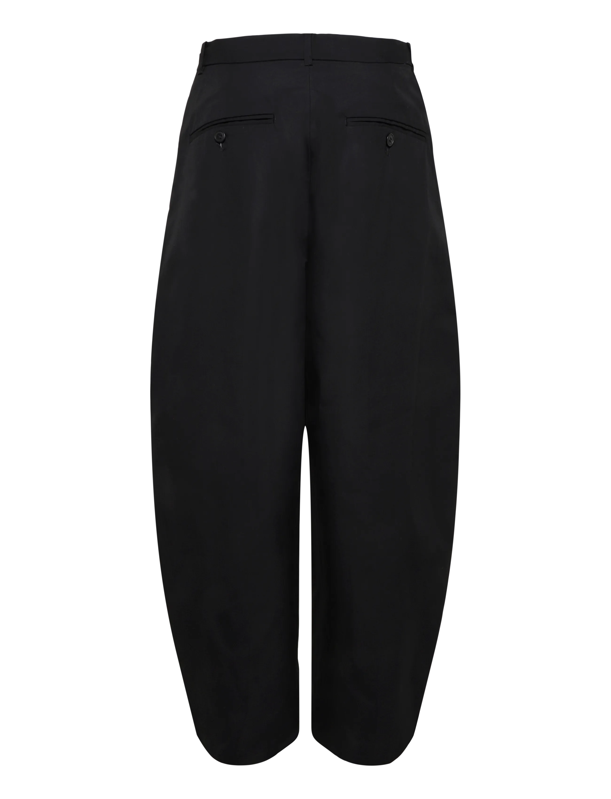 Weekday - Felix Cocoon Chino Trousers - chinos - black - 1