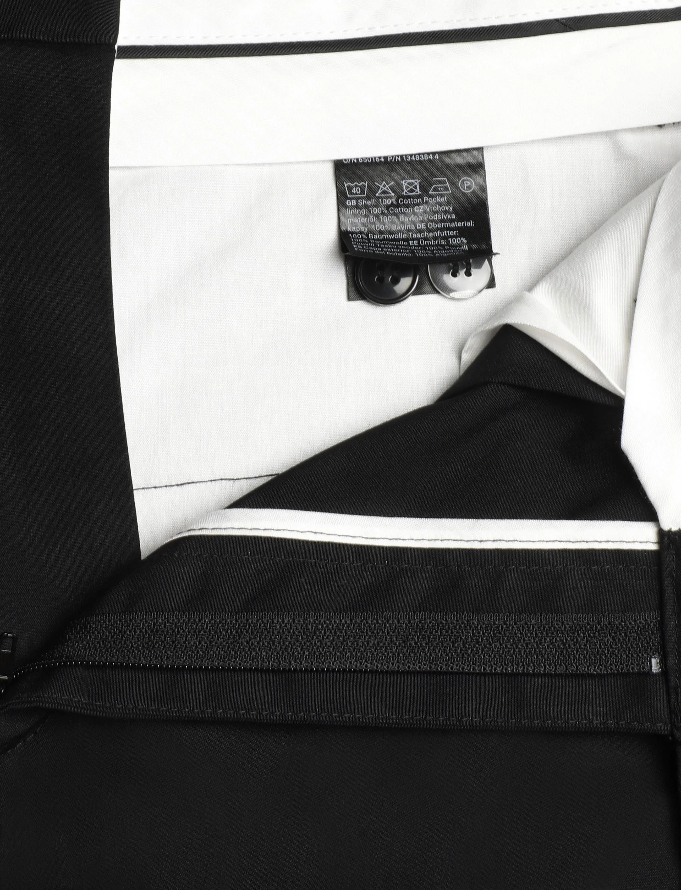 Weekday - Felix Cocoon Chino Trousers - chinos - black - 3