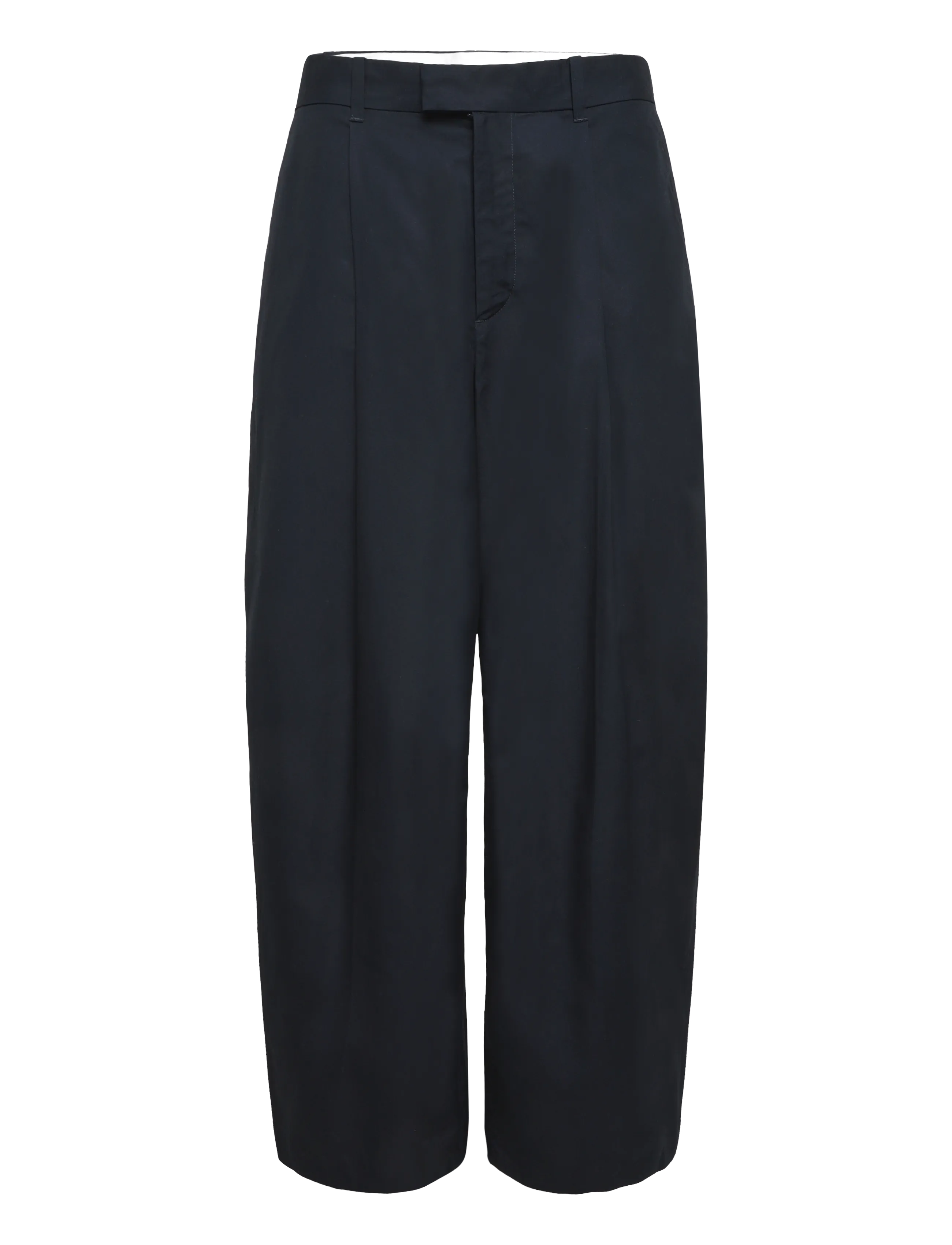 Weekday Felix Cocoon Chino Trousers - Weekday - NAVY / navy