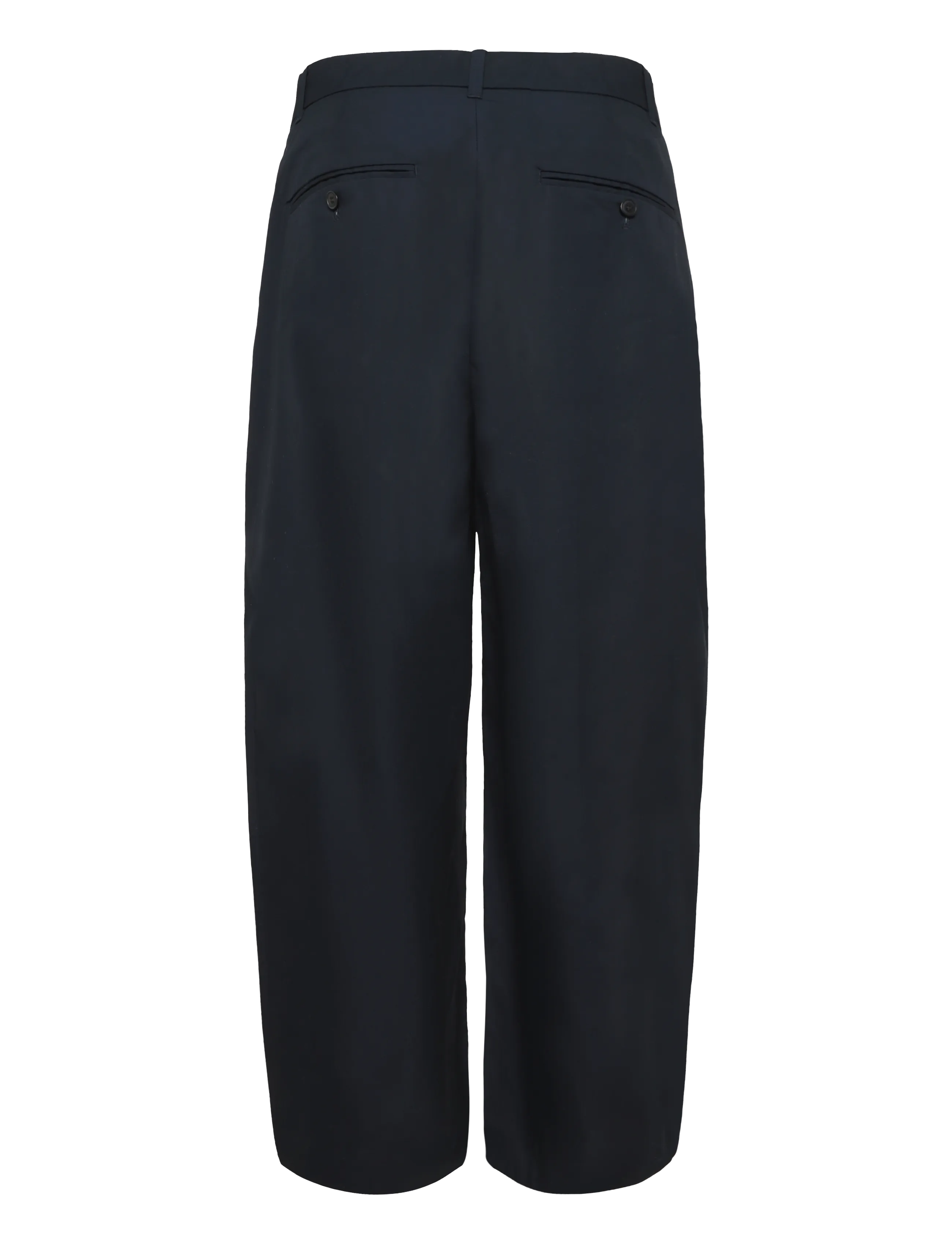 Weekday - Felix Cocoon Chino Trousers - chinos - navy - 1
