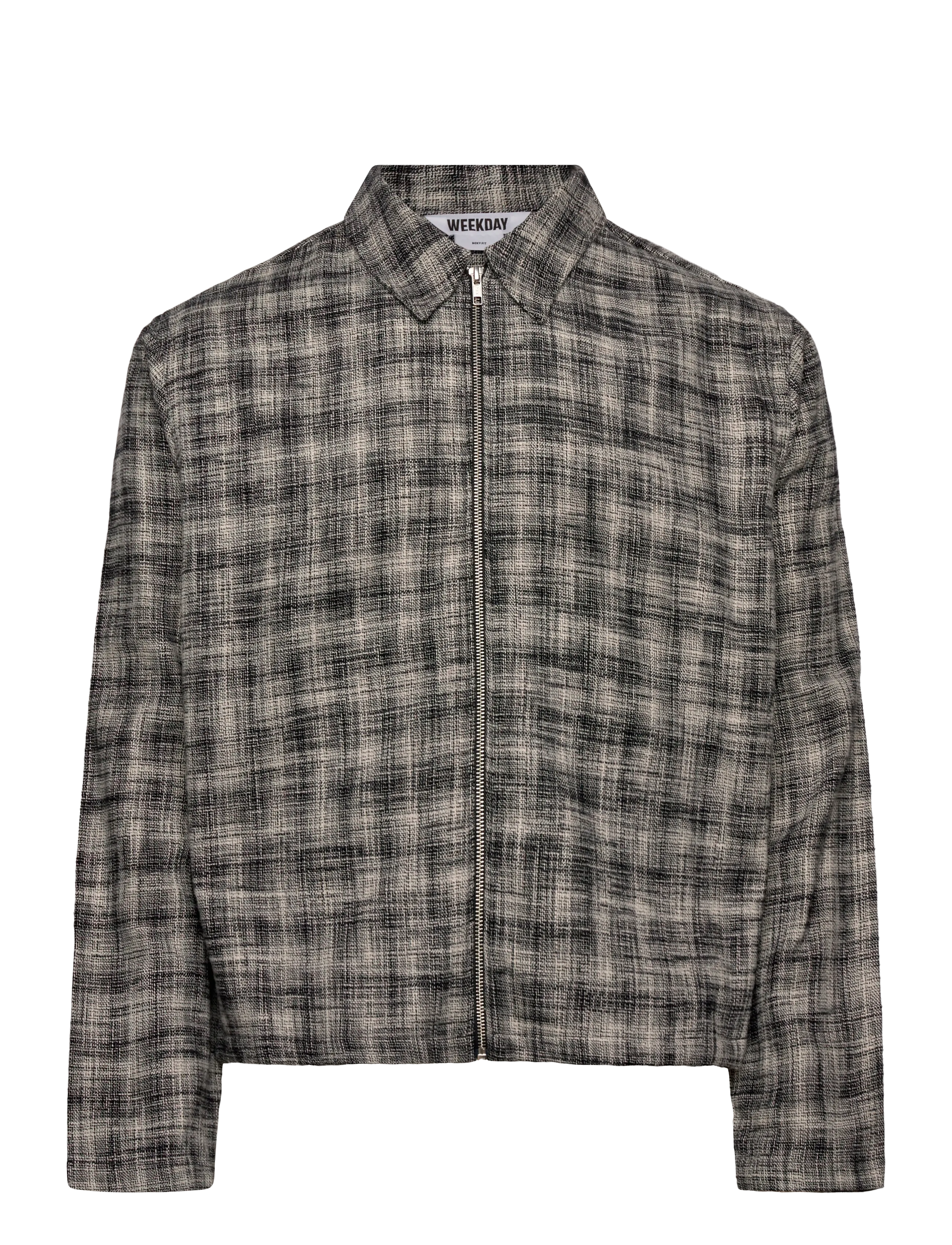 Weekday - Adde Zip Slub Shirt