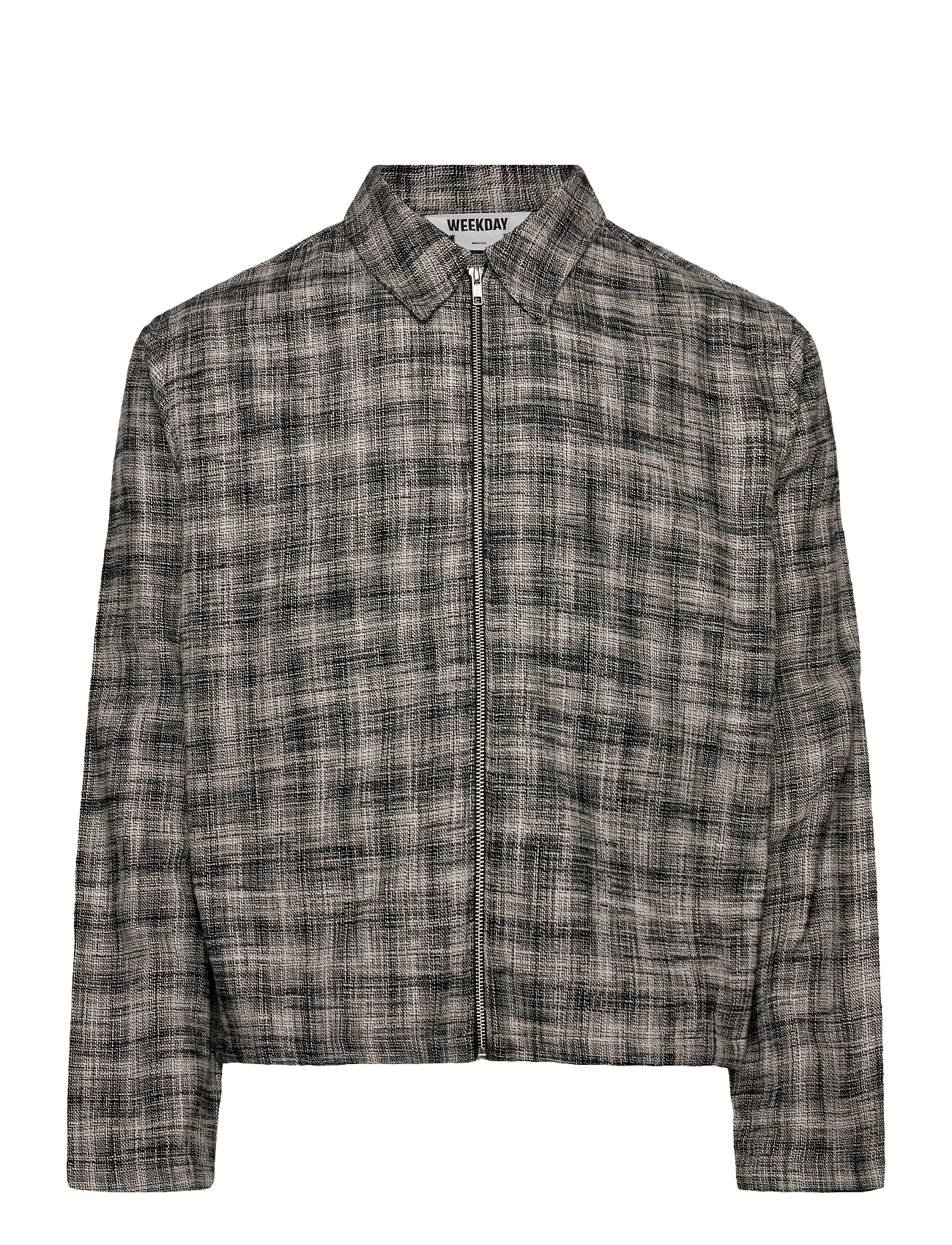 Weekday - Adde Zip Slub Shirt