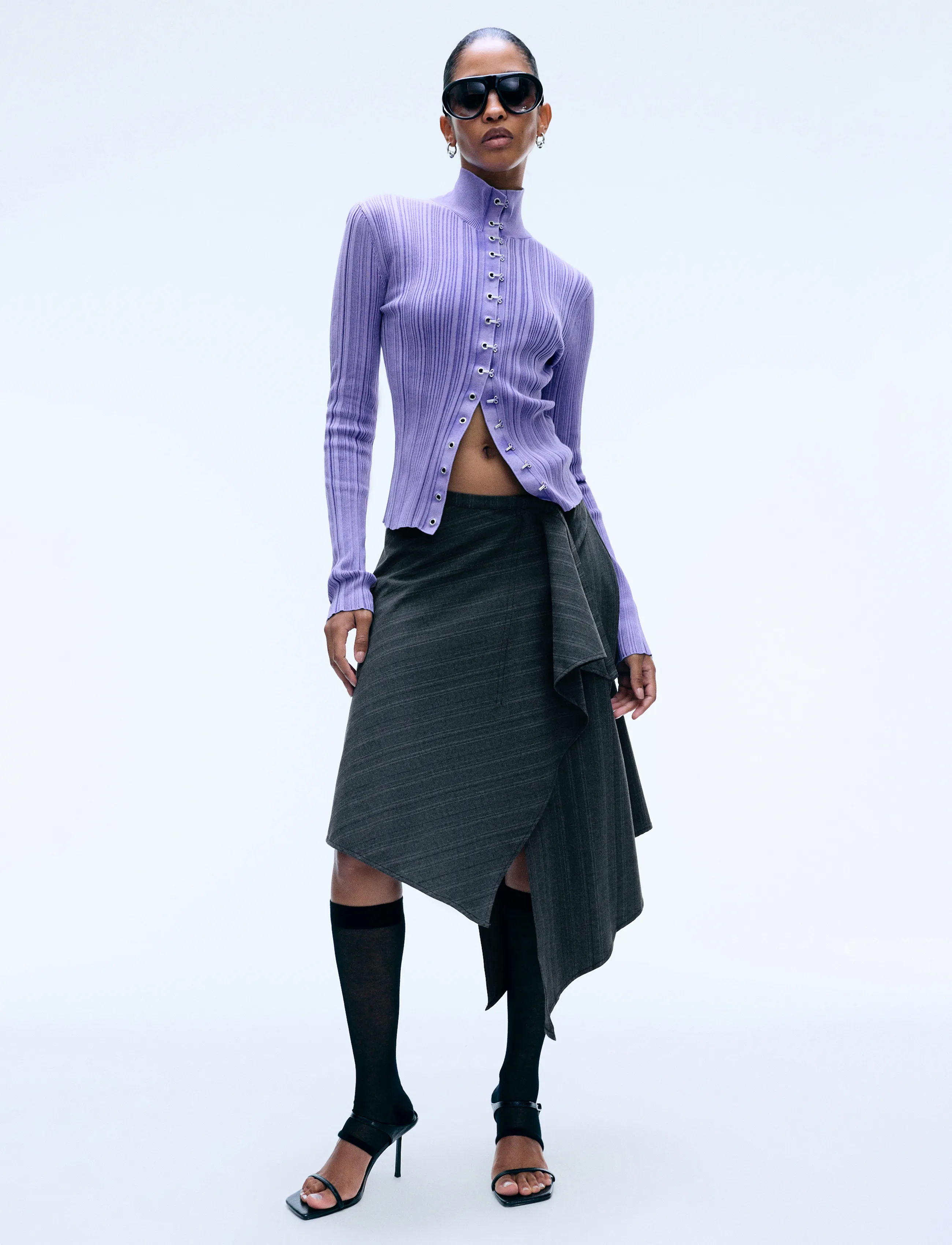 Daphne Midi Wrap Skirt