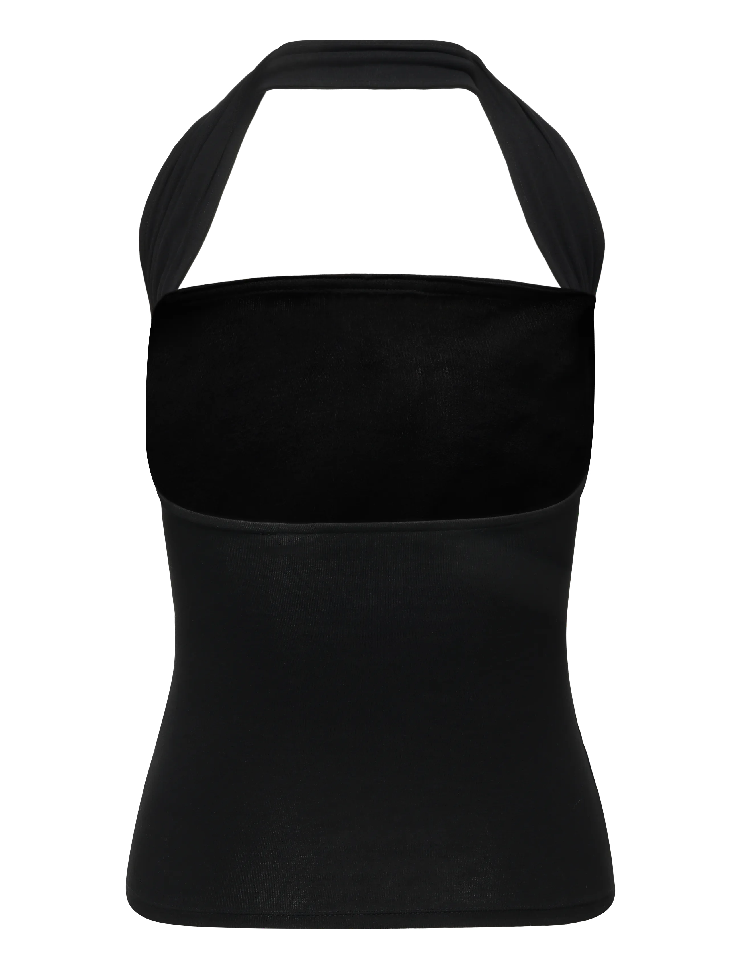 Weekday - Square Neck Halter Top - black - 1