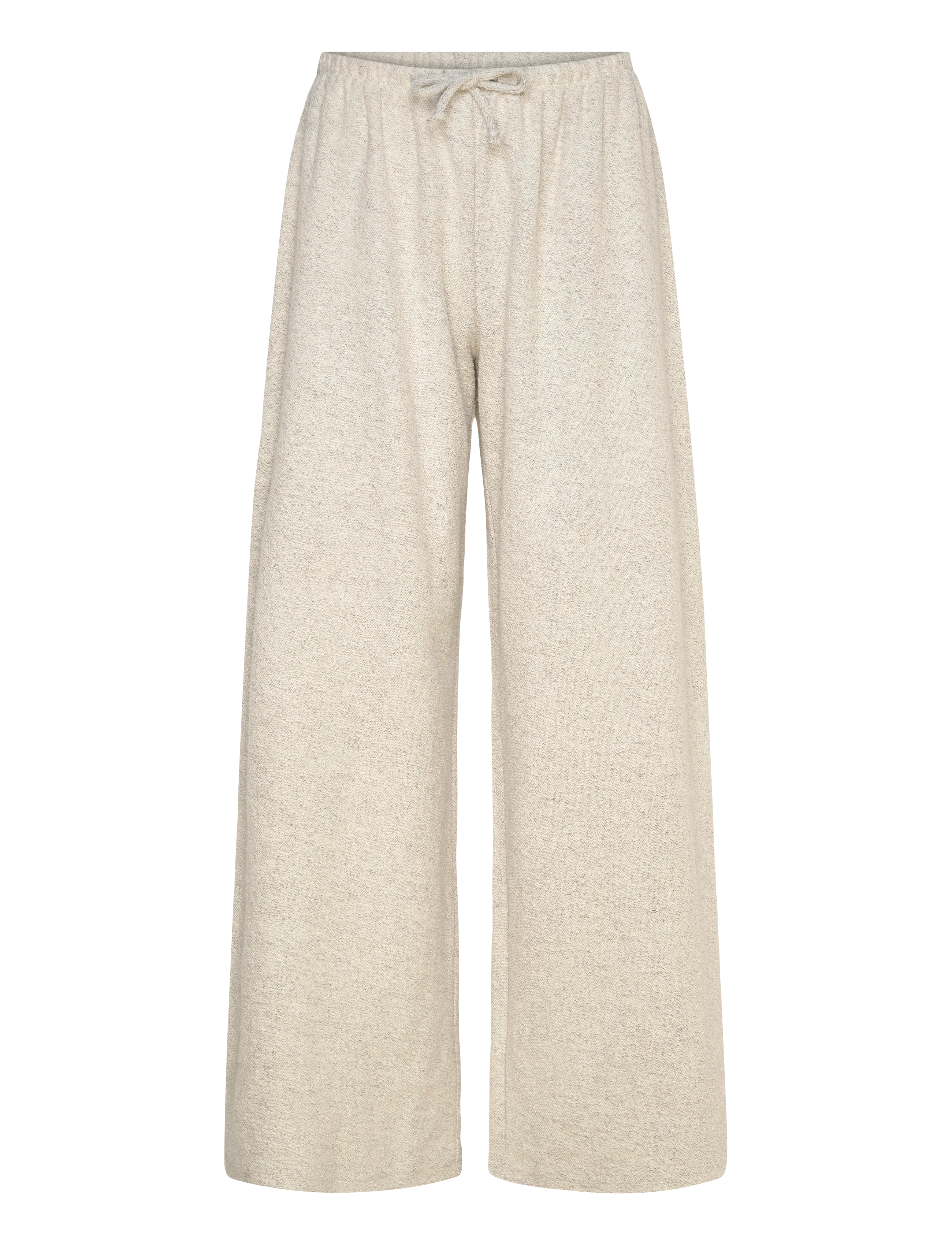 Weekday Turned Terry Trousers - Sweatpants - GREY MELANGE / grey