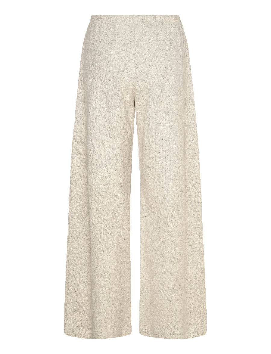 Weekday - Turned Terry Trousers - mados tendencijos - grey melange - 2