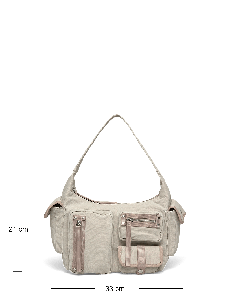 Weekday - Multi-pocket Shoulder Bag - modetrends - beige - 3