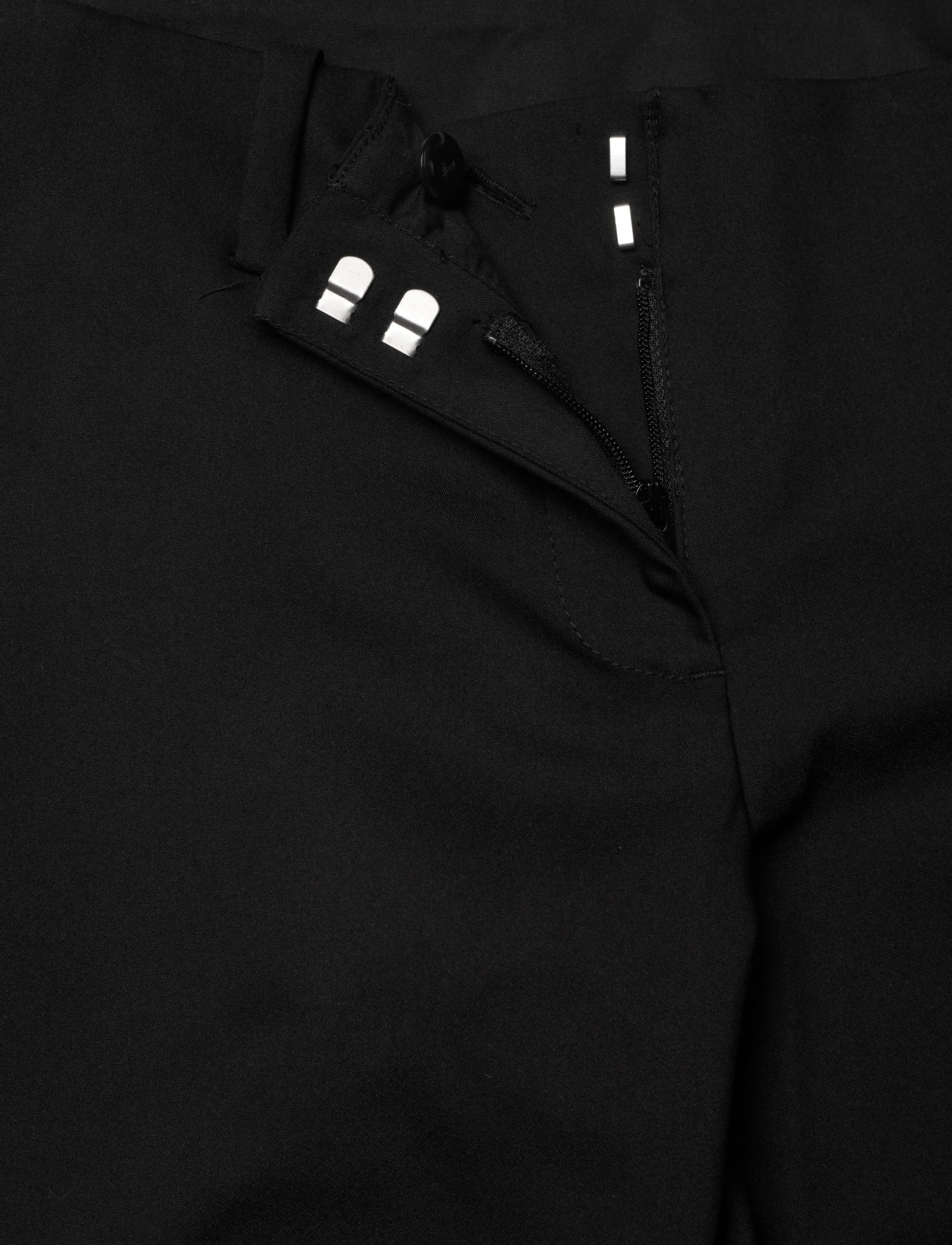 Weekday - Mei Cropped Suiting Trousers - black - 3