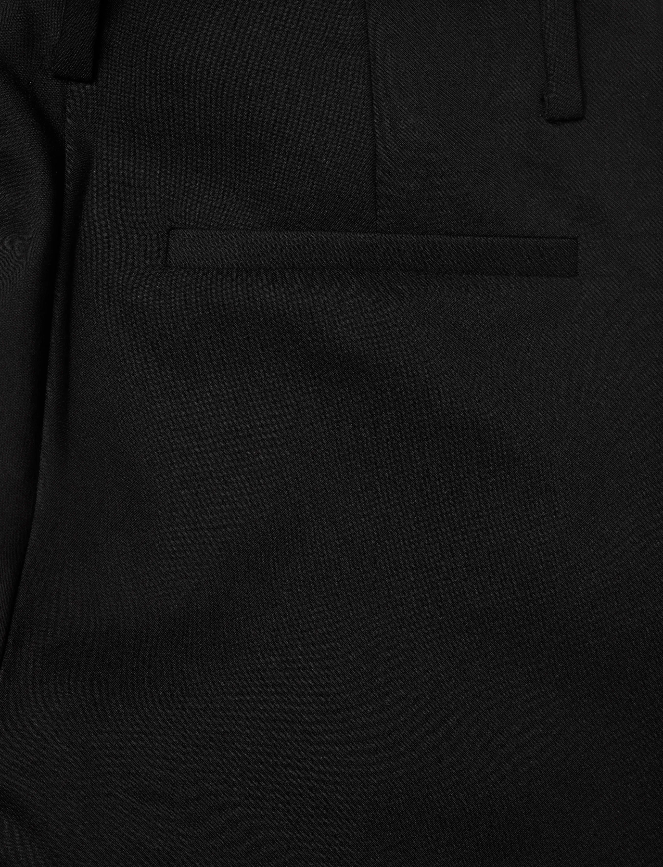 Weekday - Mei Cropped Suiting Trousers - black - 4
