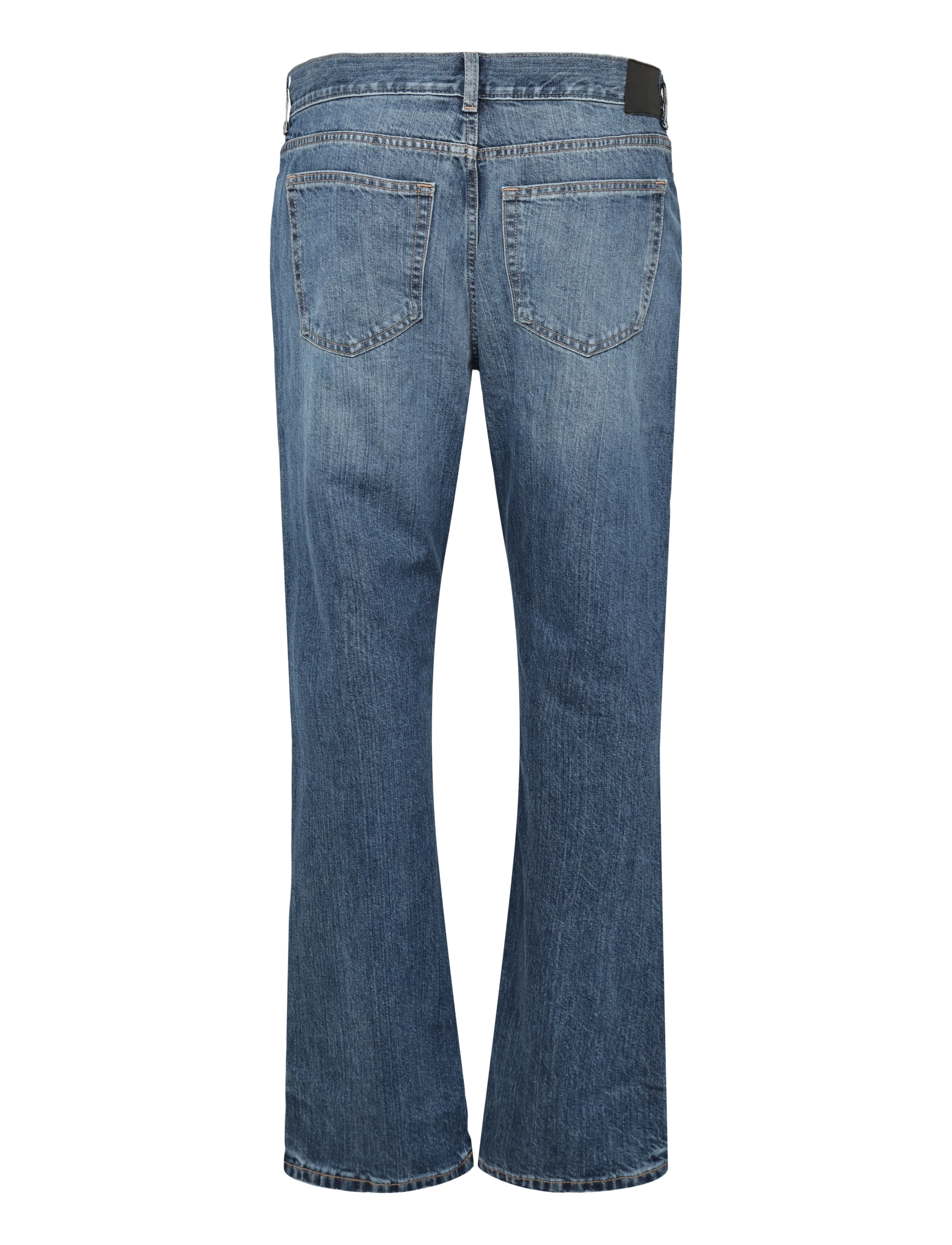 Weekday - Sky low rise regular bootcut jeans - regular jeans - milano blue - 1