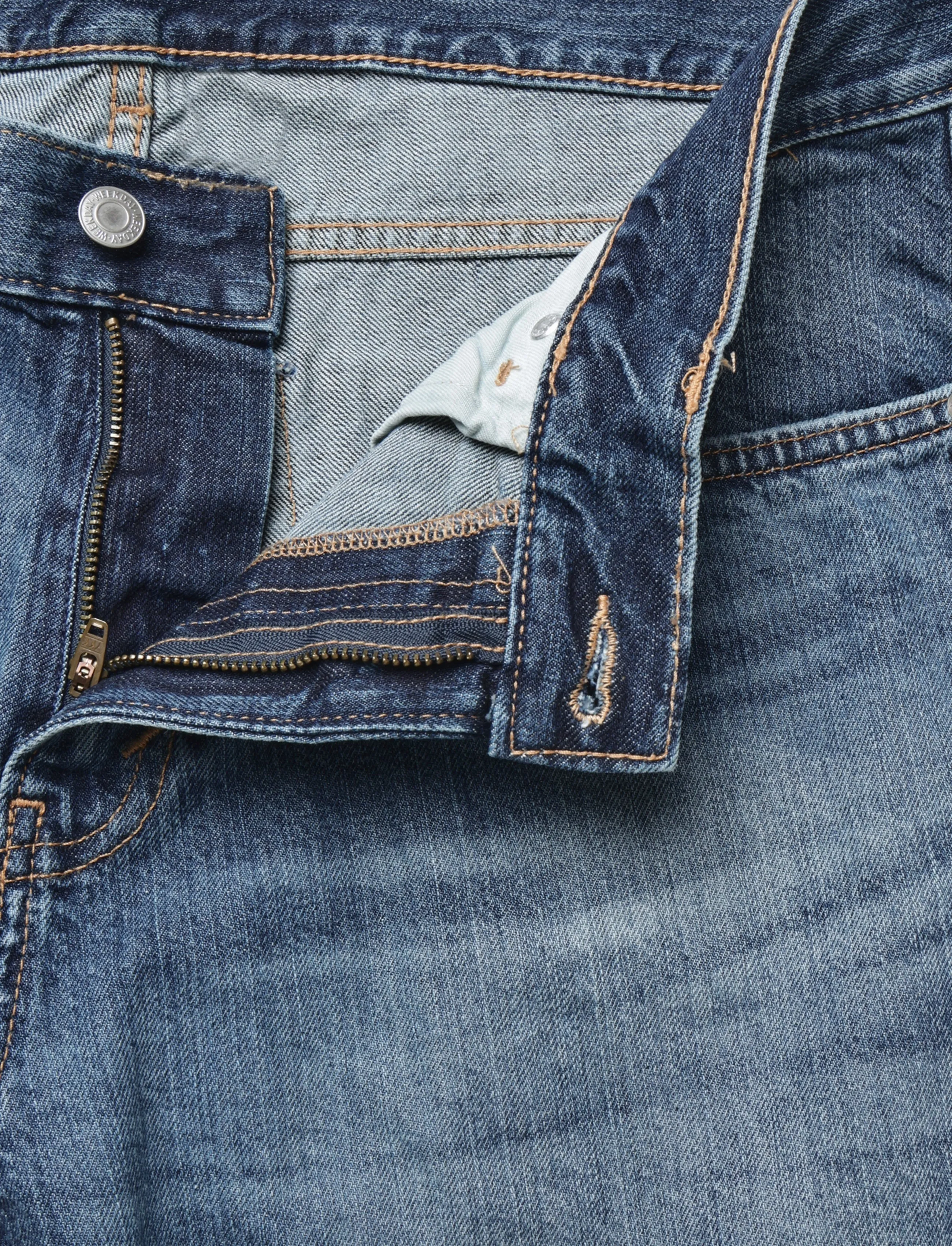 Weekday - Sky low rise regular bootcut jeans - regular jeans - milano blue - 3