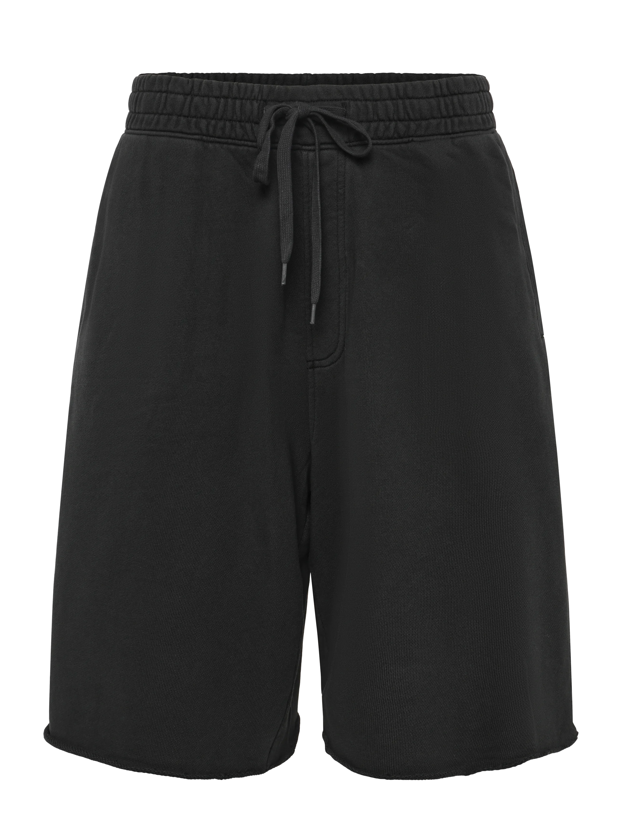 Weekday Jersey Baggy Skate Shorts, M, Black, Shorts > Afslappede Shorts, Herre