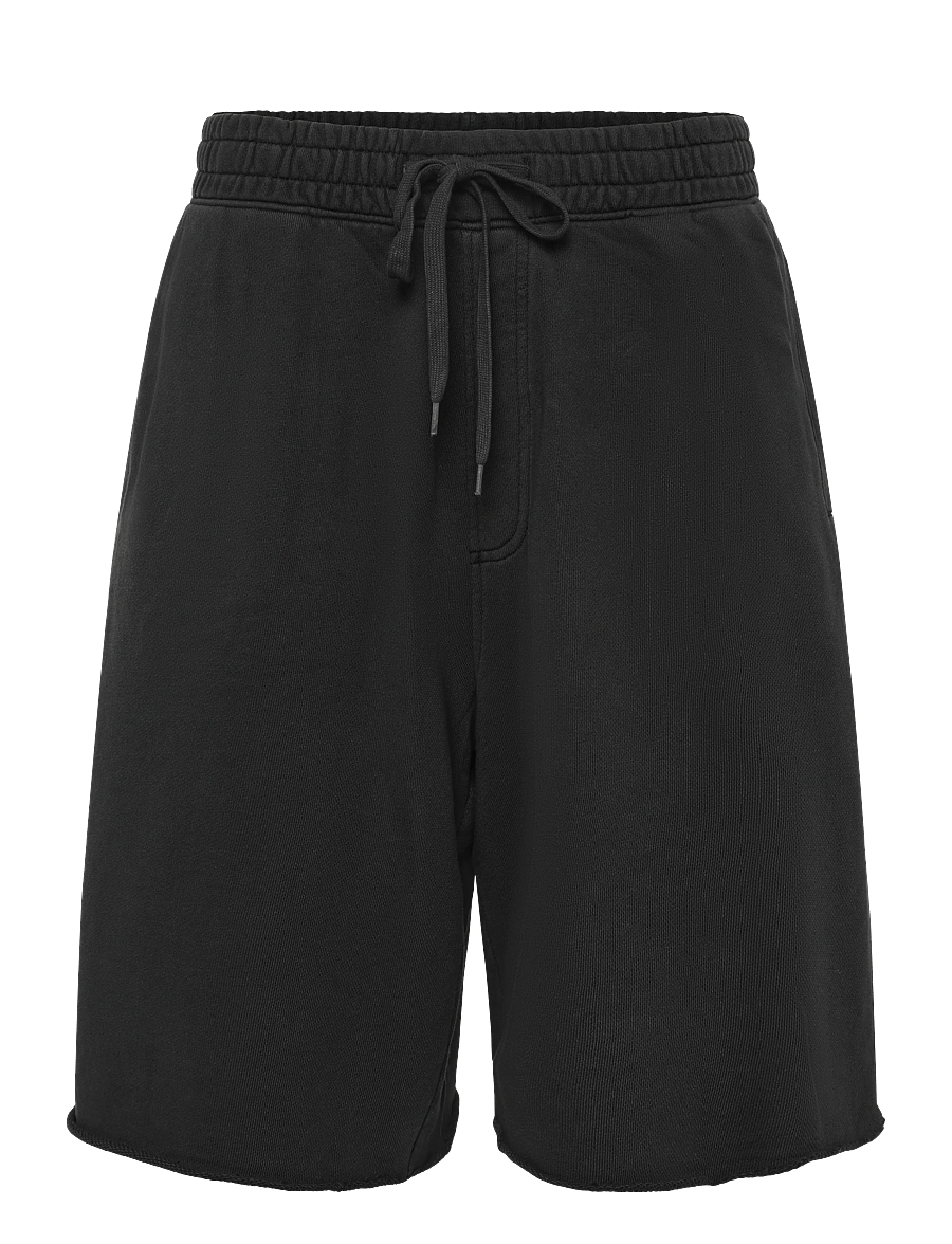 Weekday - Jersey Baggy Skate Shorts - sweat shorts - washed black - 0