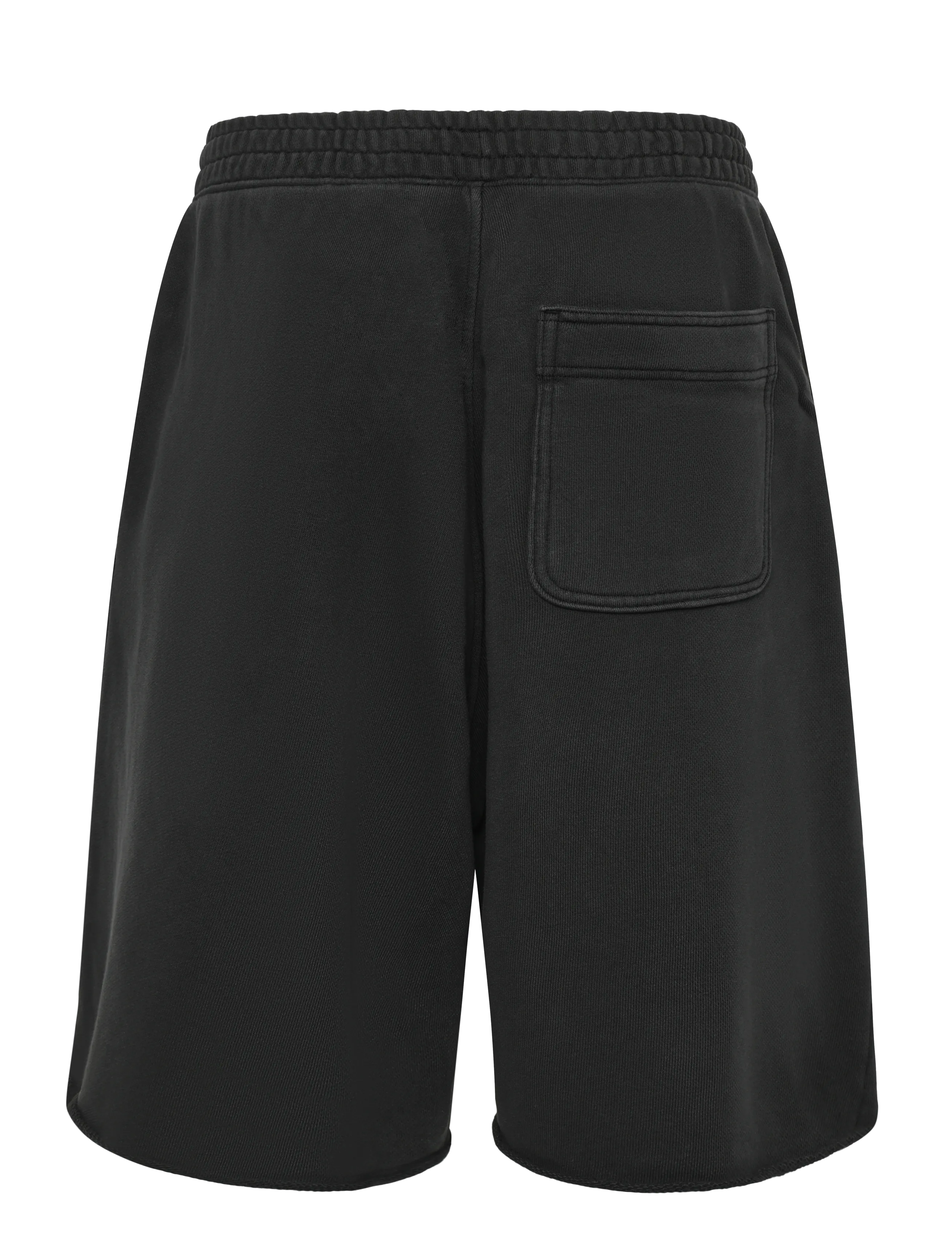 Weekday - Jersey Baggy Skate Shorts - washed black - 1
